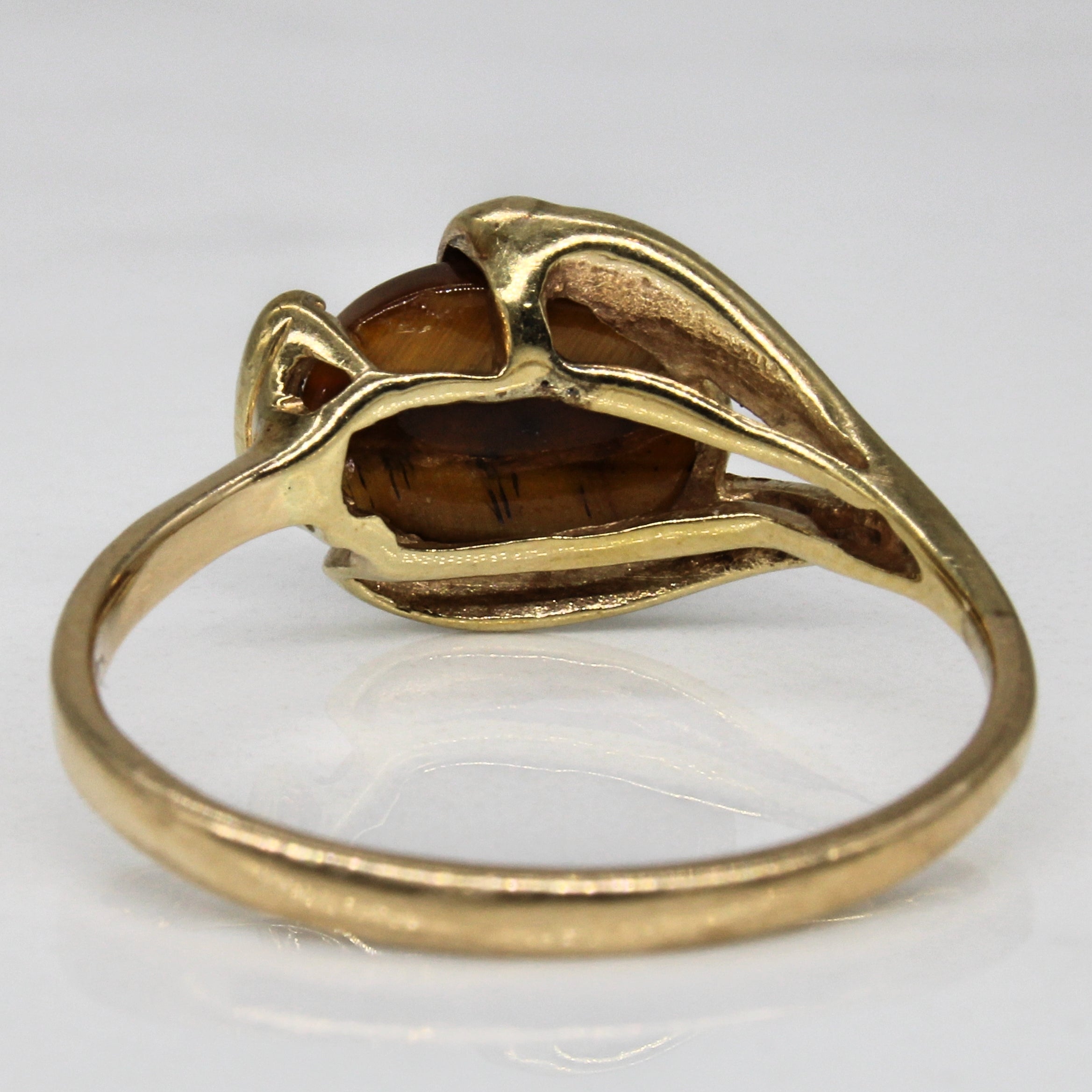 Tigers Eye Quartz Ring | 1.50ct | SZ 10 |
