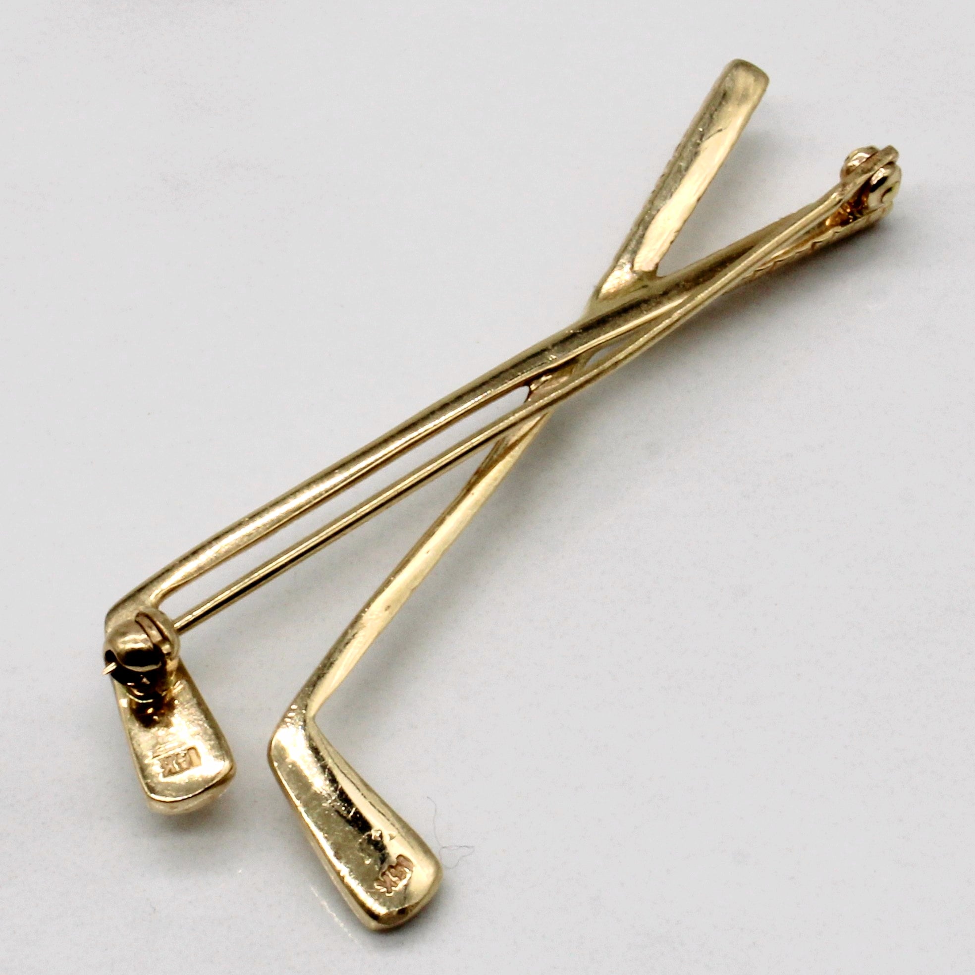 Pearl Golf Club Brooch | 3.50mm |