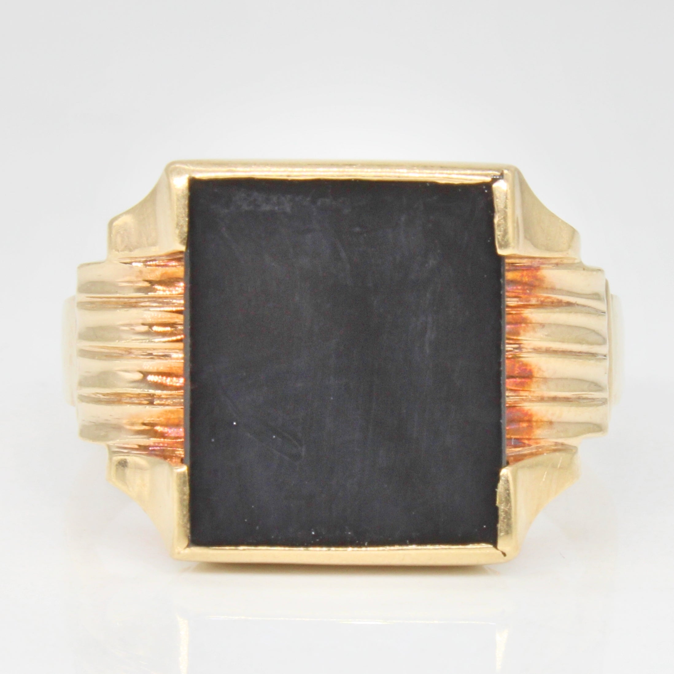Black Onyx Ring | 2.50ct | SZ 11.75 |