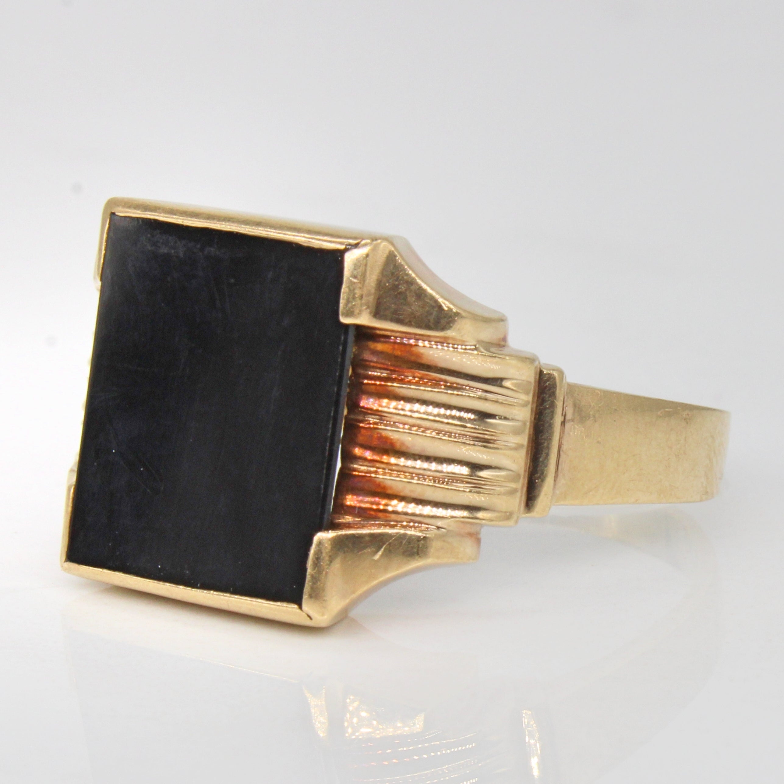 Black Onyx Ring | 2.50ct | SZ 11.75 |