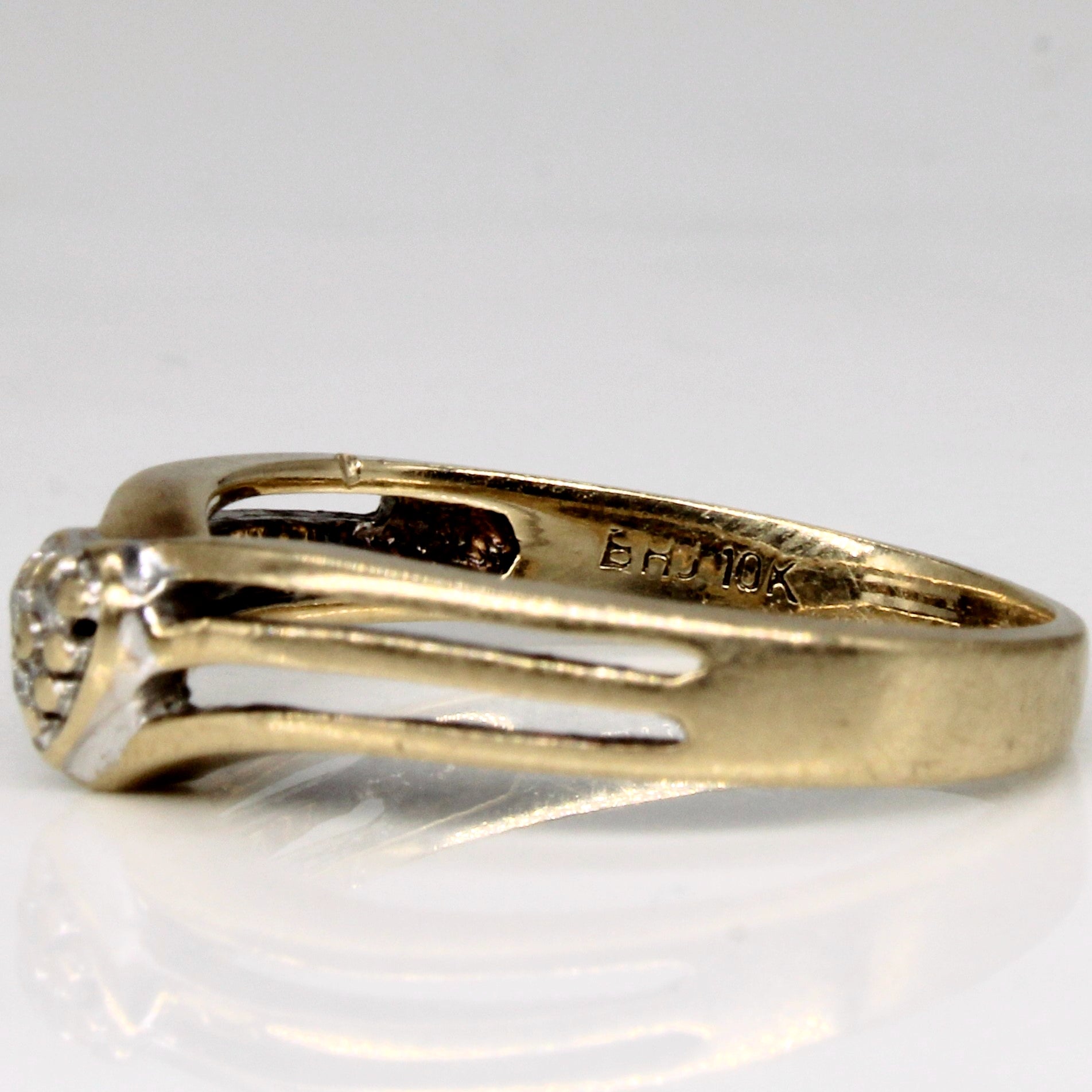 Diamond Heart Ring | 0.02ctw | SZ 5.75 |