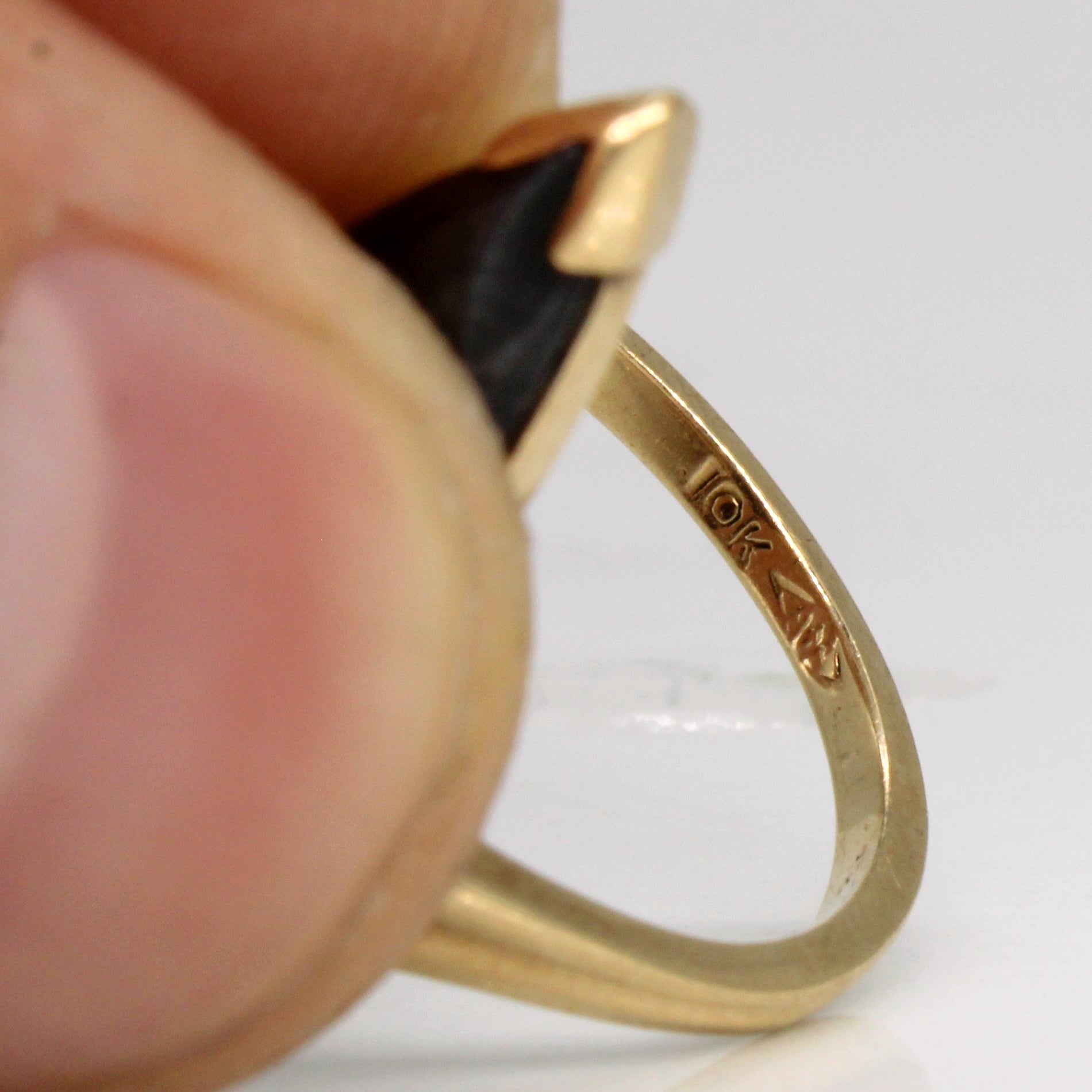 Bypass Hematite Cocktail Ring | 5.00ct | SZ 6.25 |