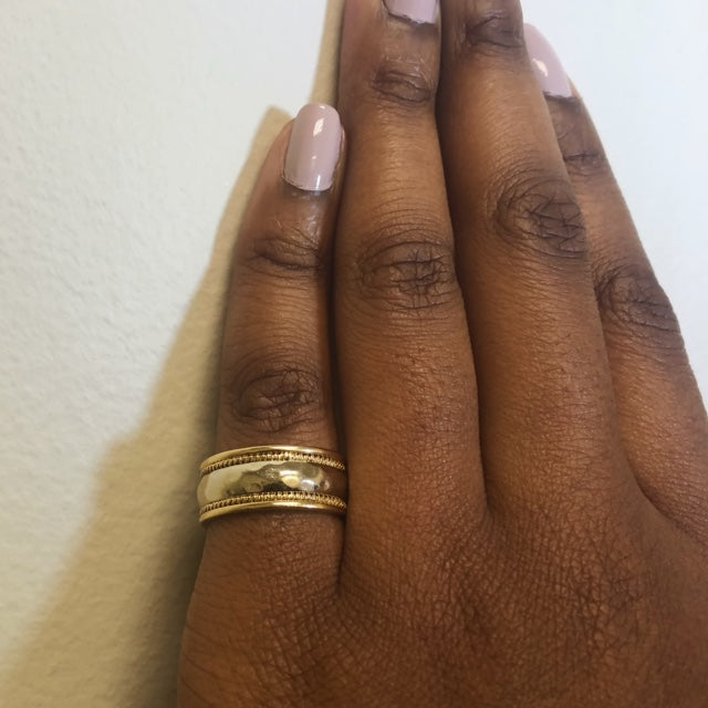 Rope Detailed Wide Band | SZ 8.25 |