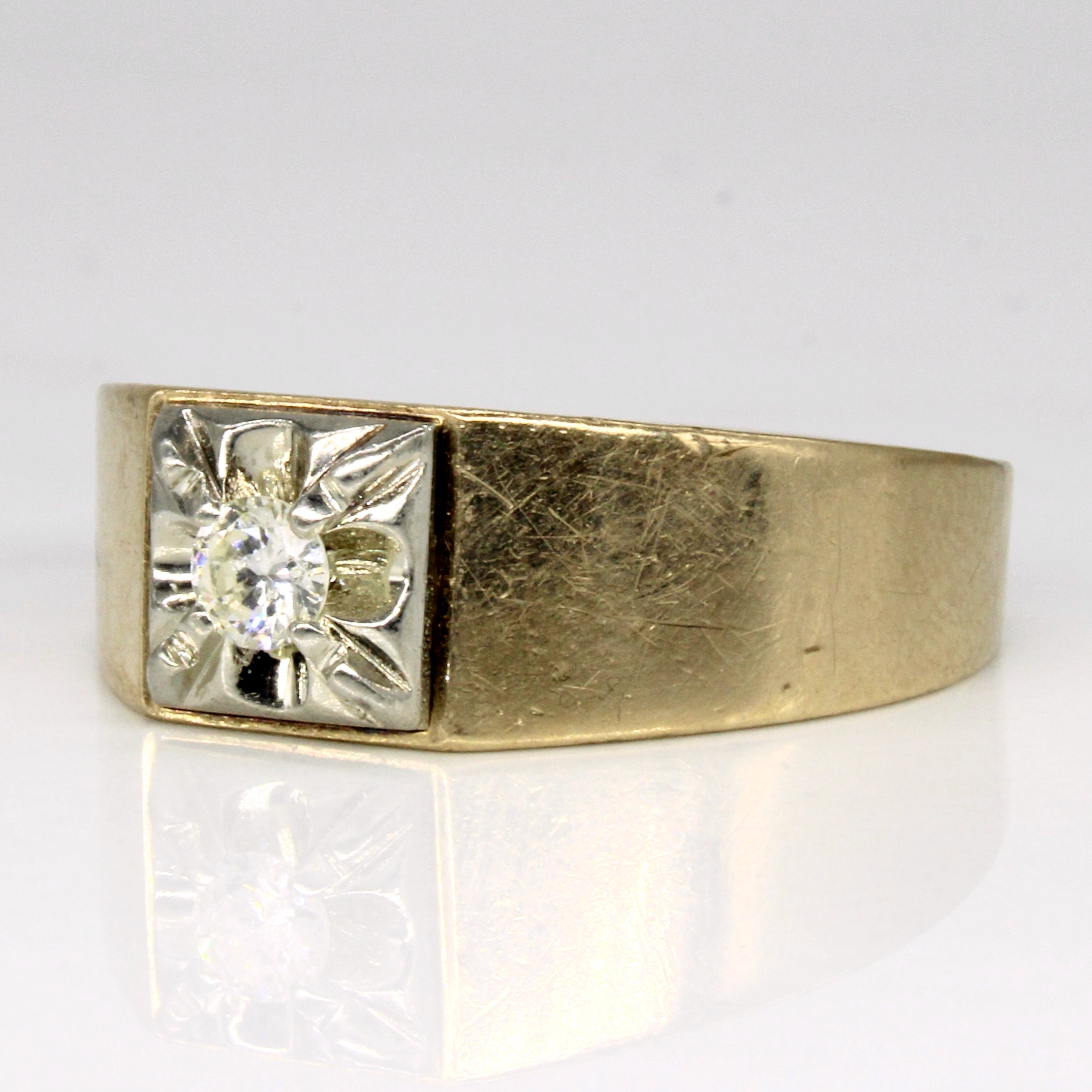 Solitaire Diamond Ring | 0.20ct | SZ 11 |