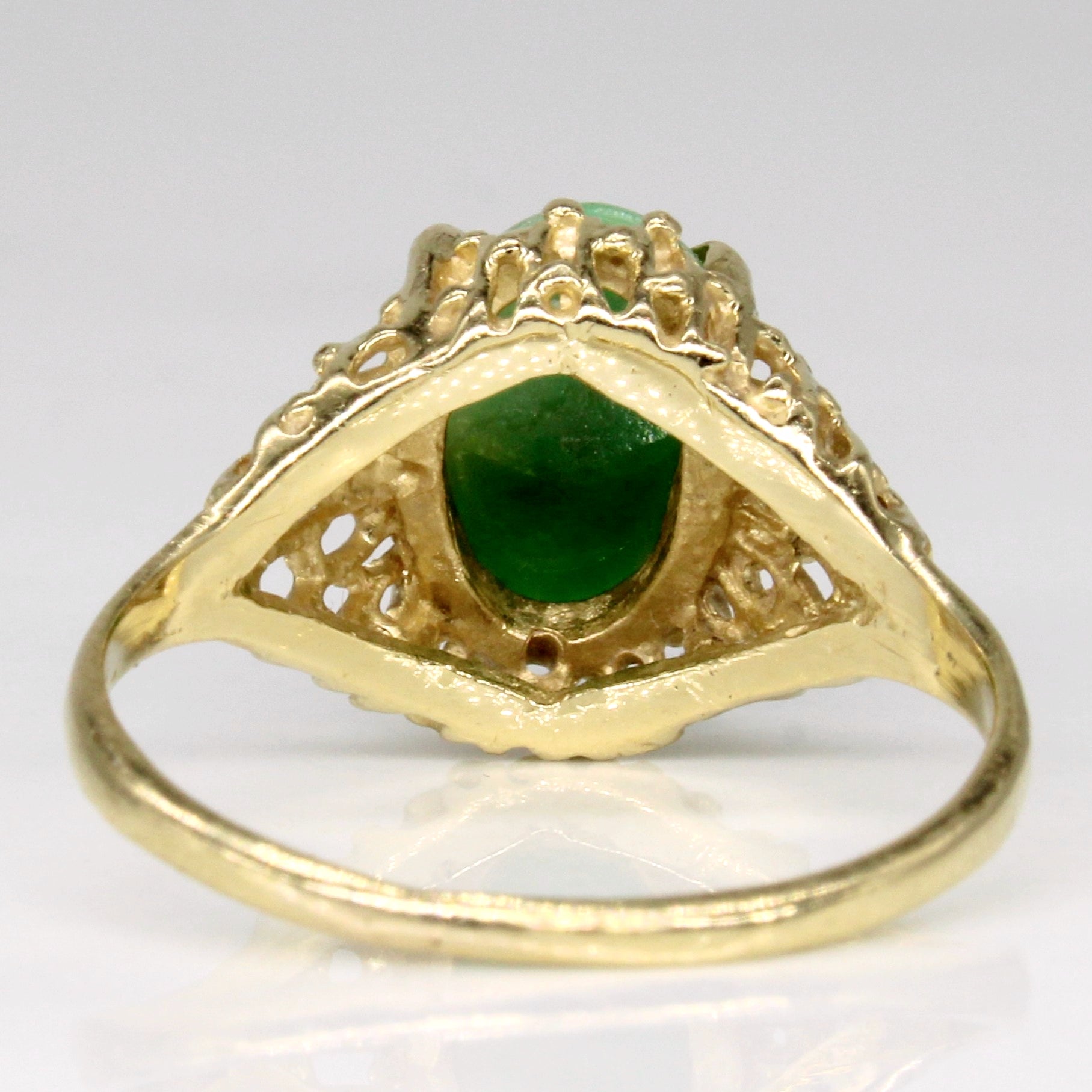 Jadeite Dome Ring | 1.05ct | SZ 6.25 |
