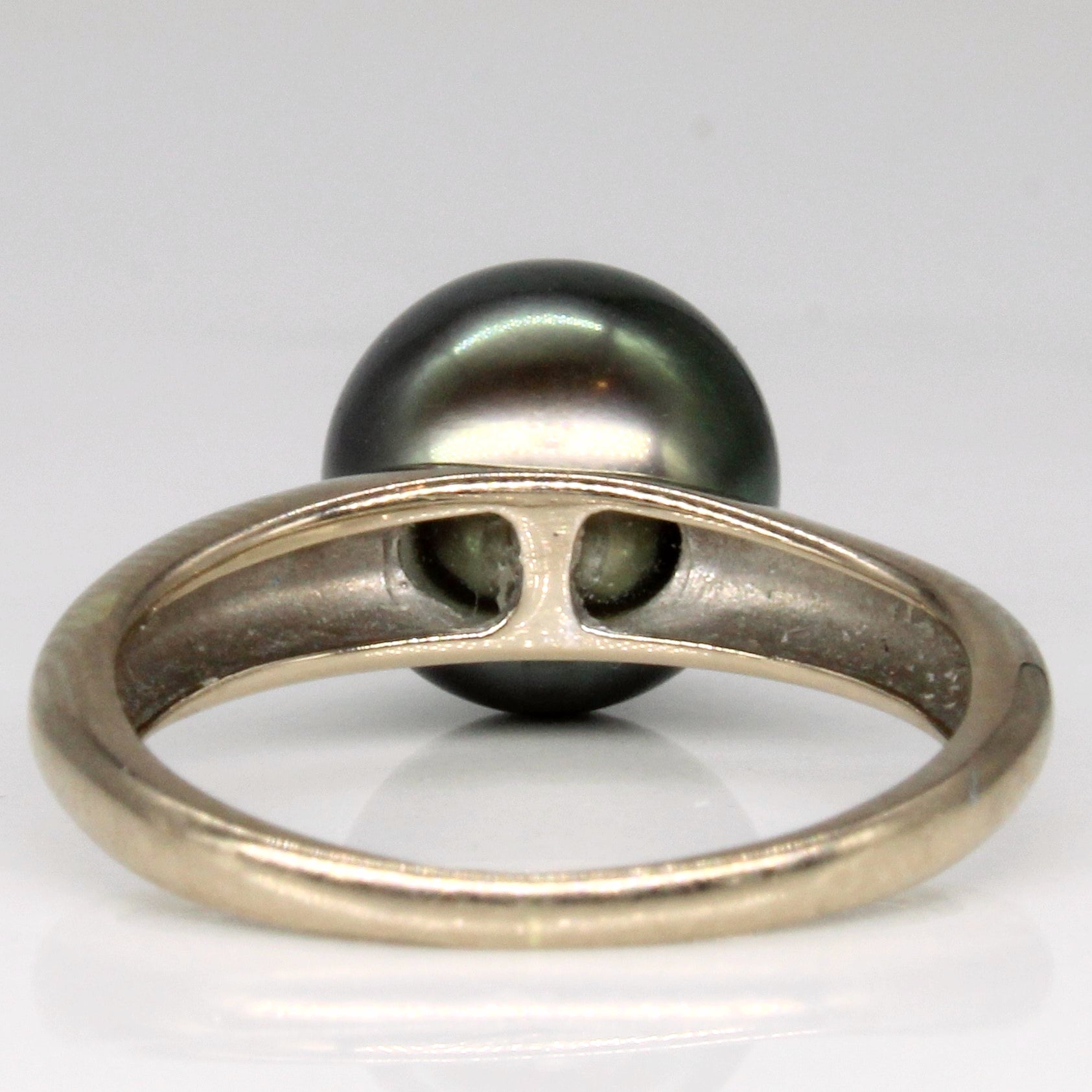 Tahitian Black Pearl Cocktail Ring | 9.0 - 9.5mm | SZ 5.25 |