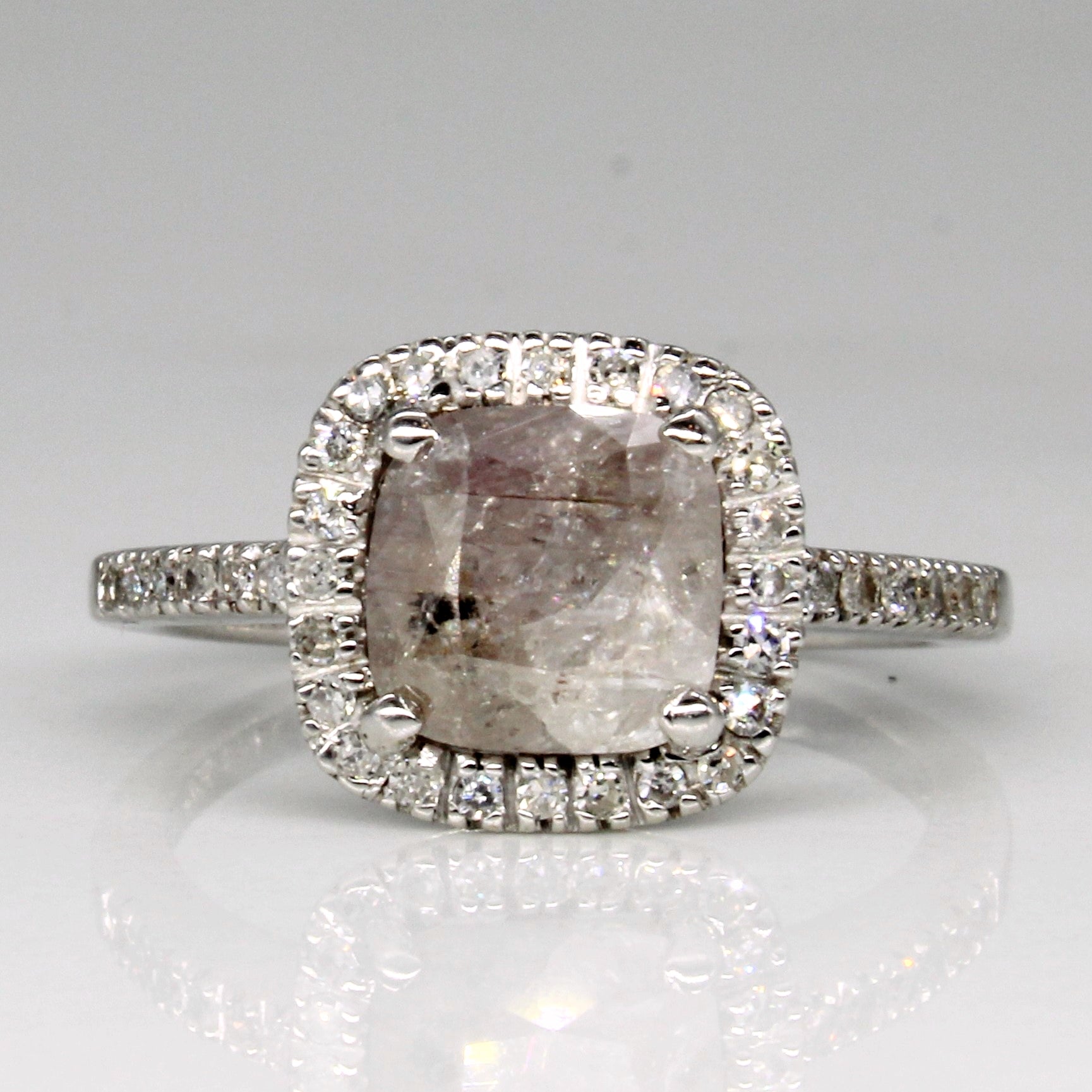Light Pinkish Brown GIA Diamond Engagement Ring | 2.28ctw | SZ 5.25 |