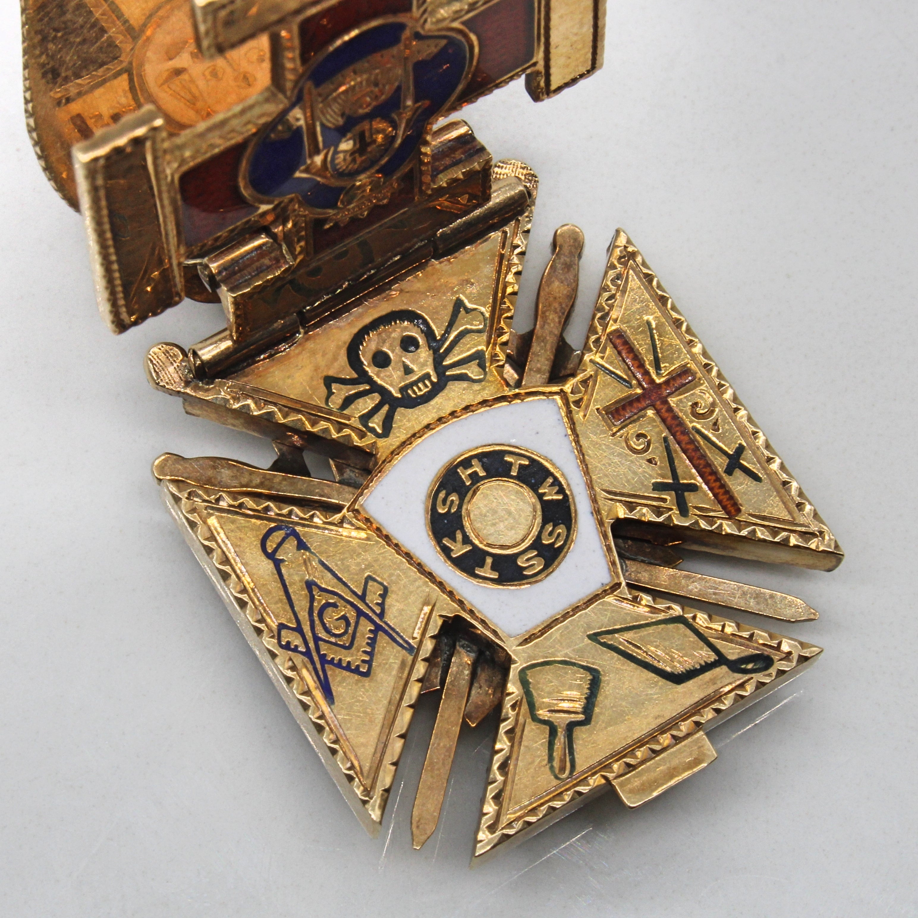 Masonic Ruby Foldable Pendant | 2.00ctw |