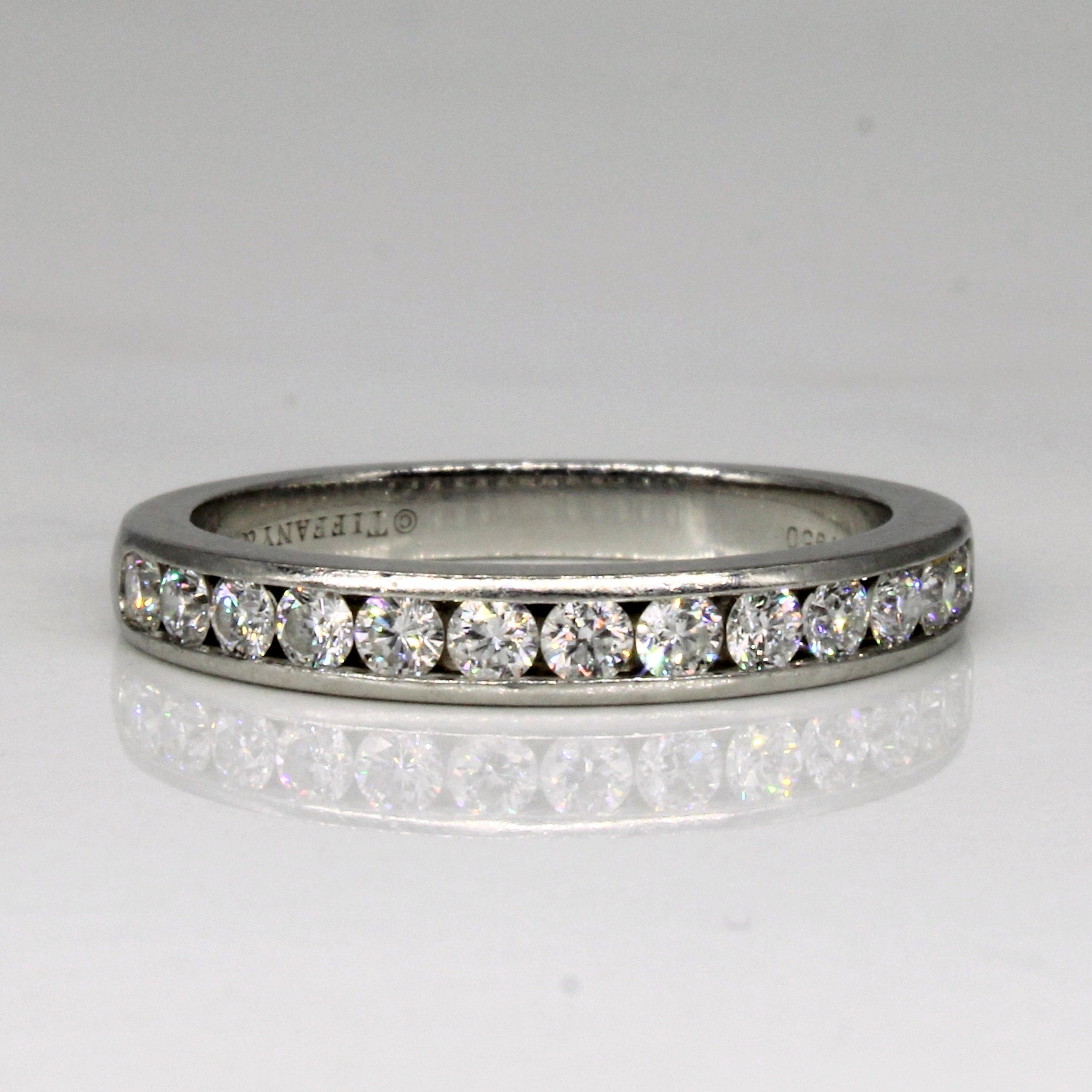 Tiffany & Co' Channel Set Diamond Ring | 0.42ctw | SZ 6.5 |