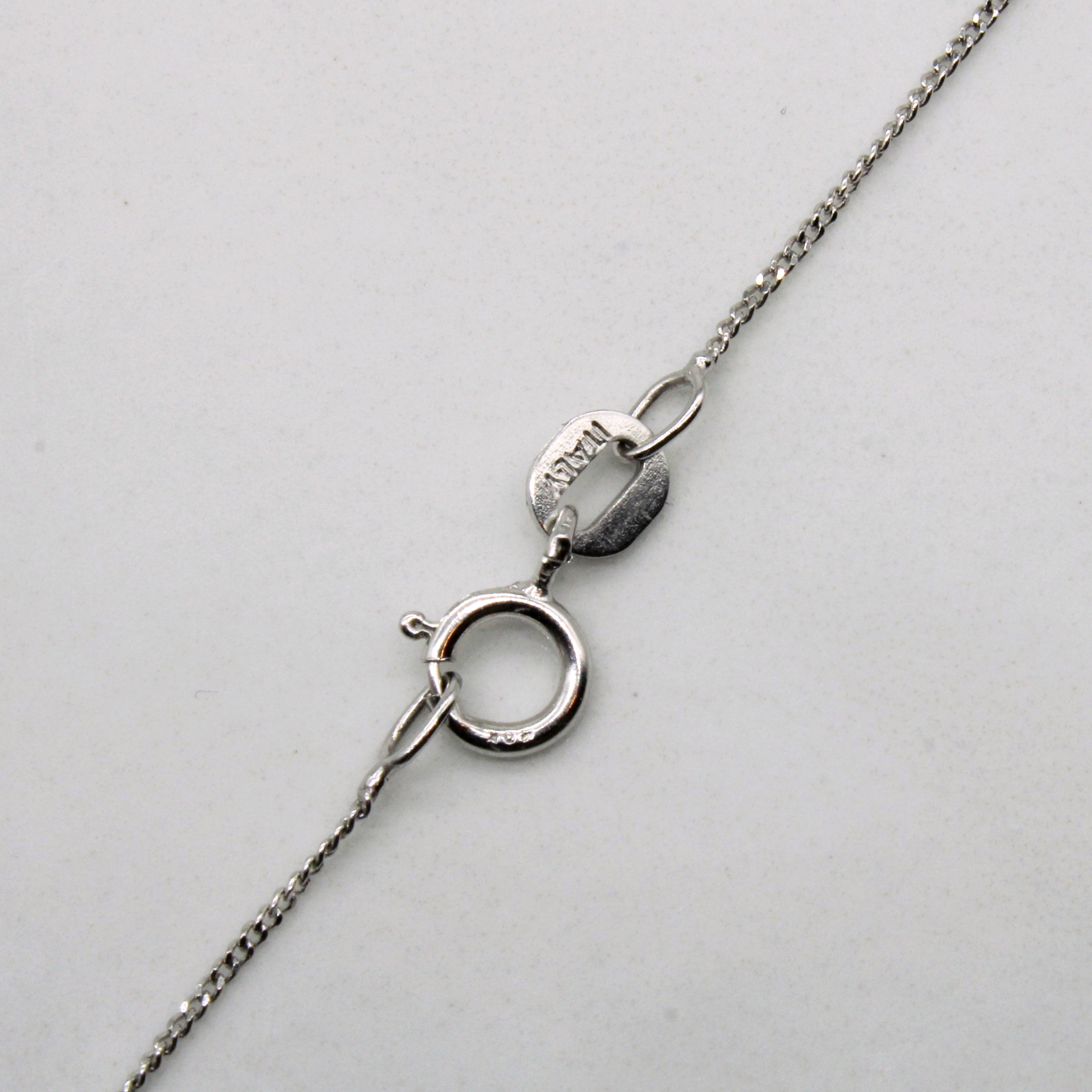 Diamond Heart Necklace | 0.04ctw | 18" |