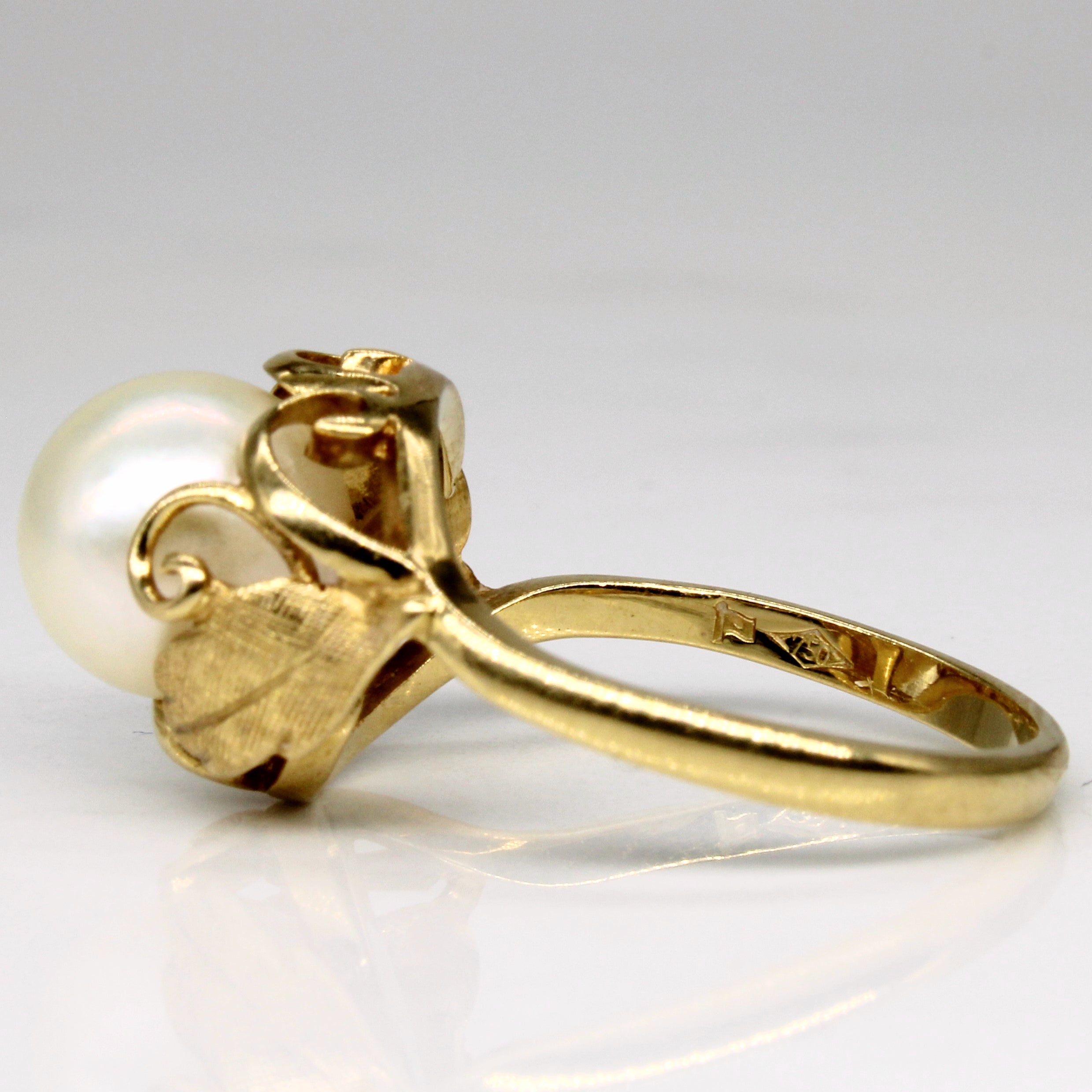 Japanese Akoya Pearl Ring | SZ 6.5 |