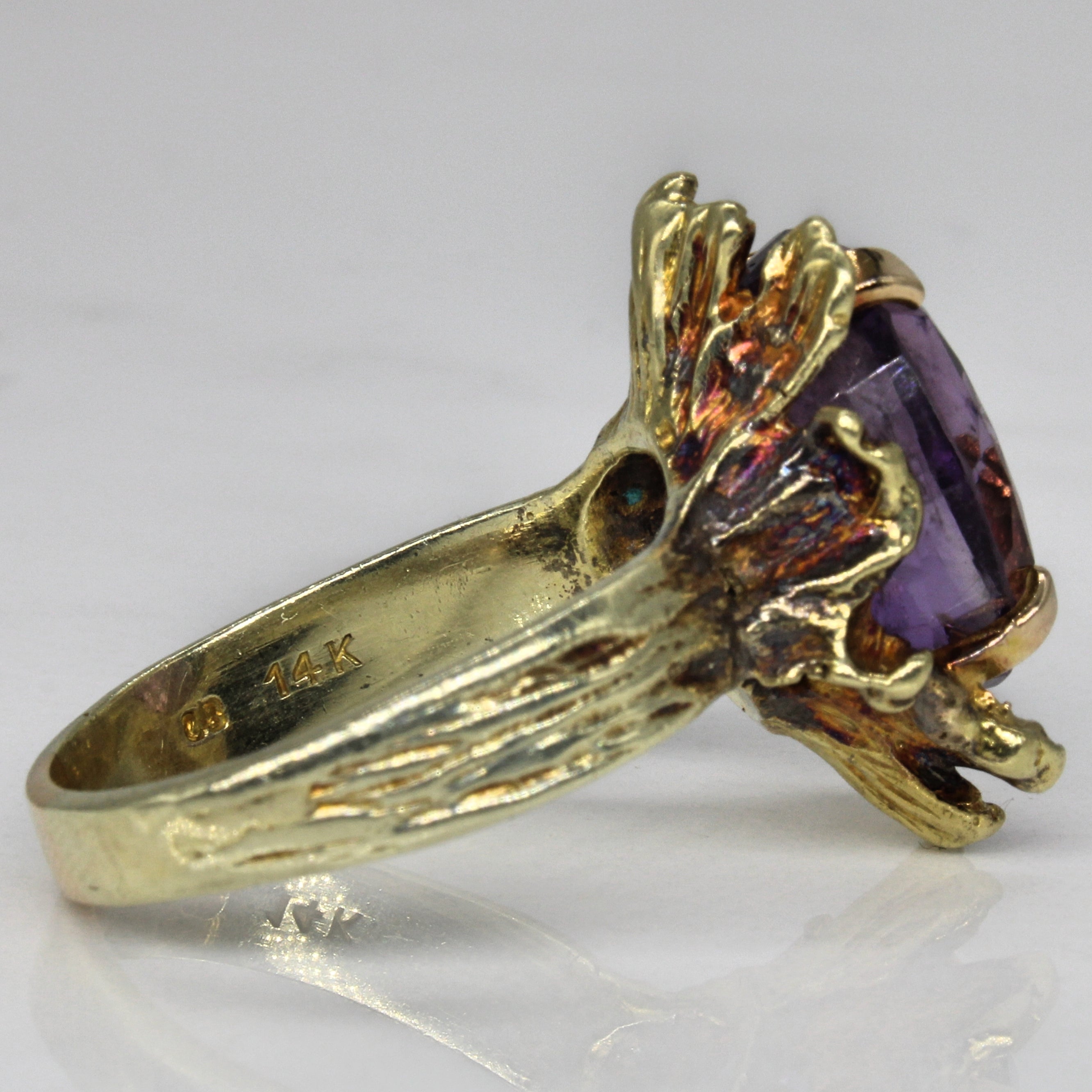 Amethyst Cocktail Ring | 13.75ct | SZ 10.5 |