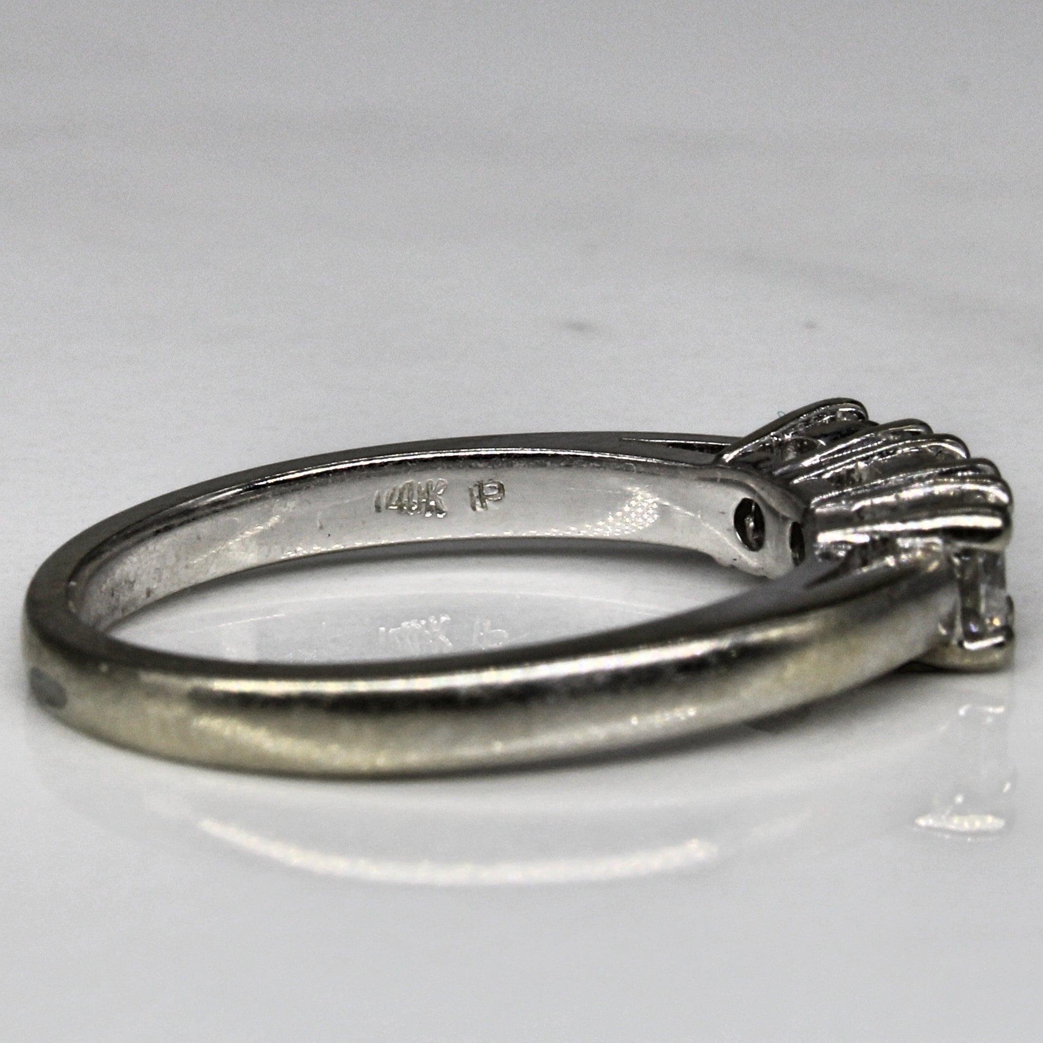 Diamond Three Stone Ring | 0.50ctw | SZ 6.75 |