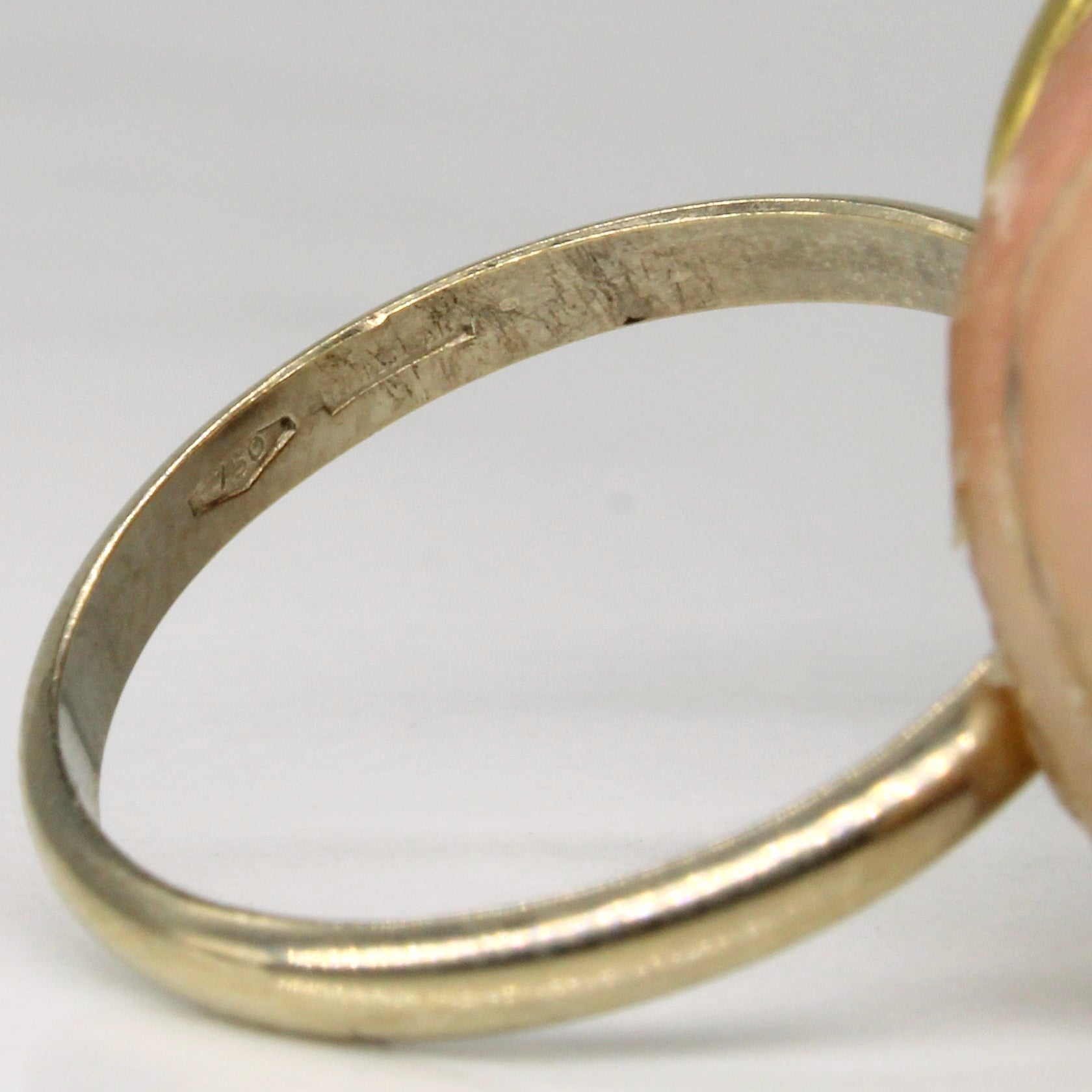 Bague Rolo Tri Tone à Entrelacement | Taille 5,25 |