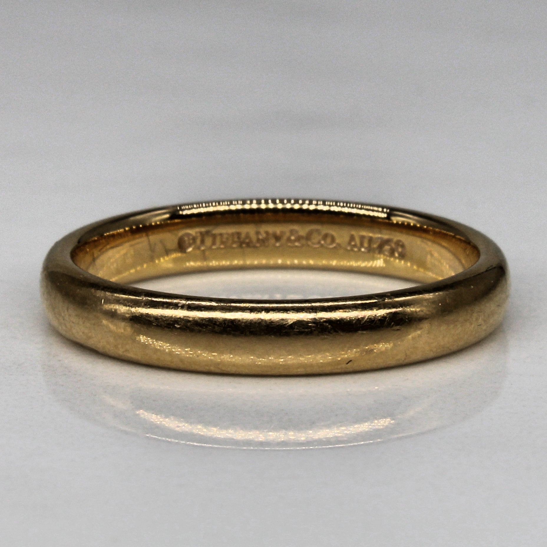 Tiffany & Co' Classic 18K Yellow Gold Band | SZ 6 |