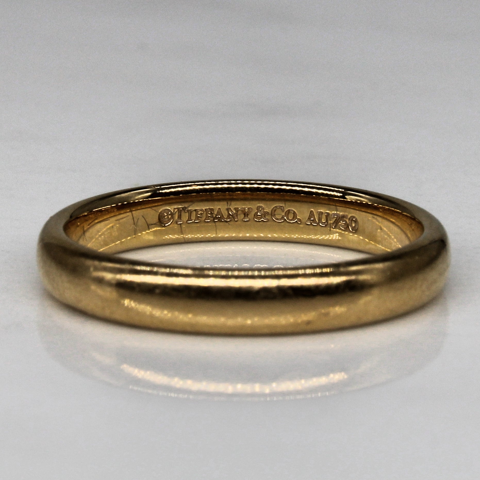 Tiffany & Co' Classic 18K Yellow Gold Band | SZ 6 |