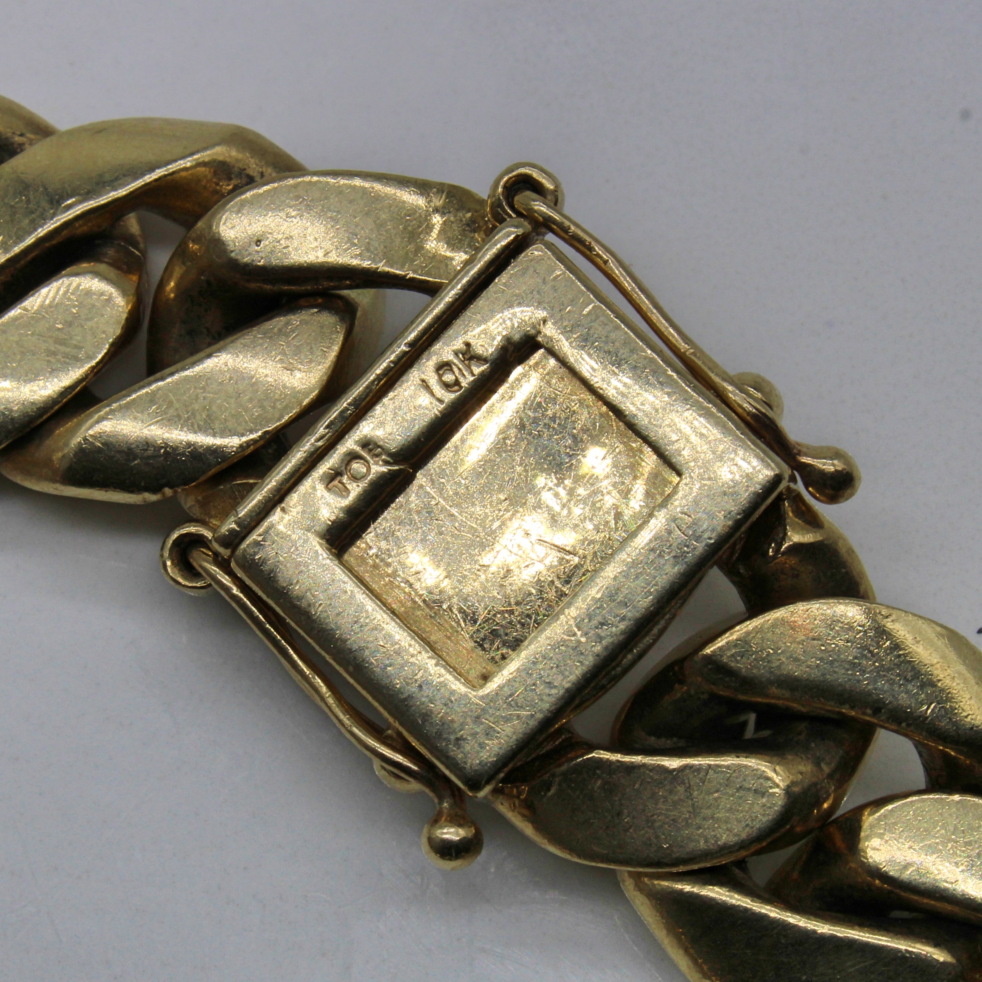 Yellow Gold Cuban Link Bracelet | 9.25" |