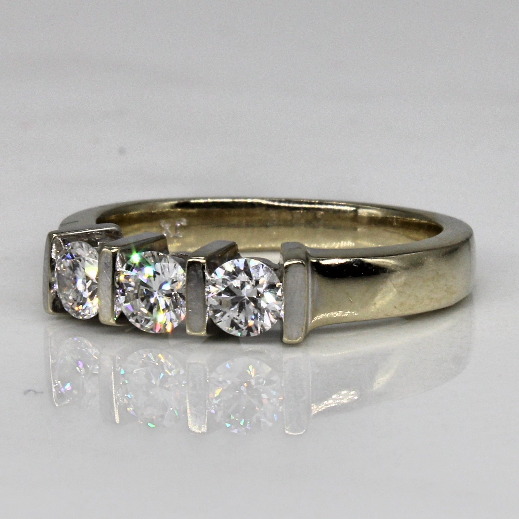 Three Stone Diamond Ring | 0.46ctw | SZ 5 |