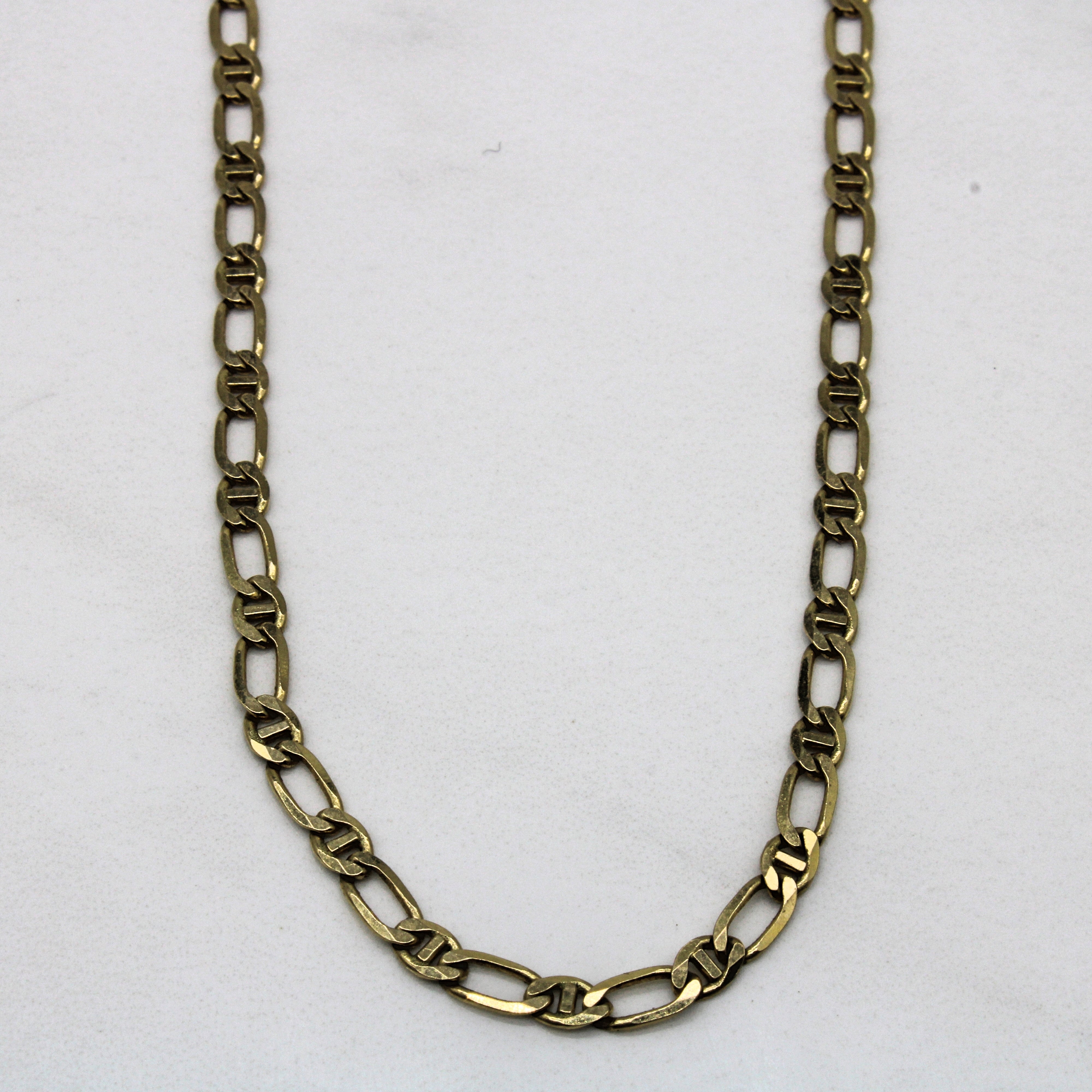 Collier à chaîne ancre modifiée | 18" |
