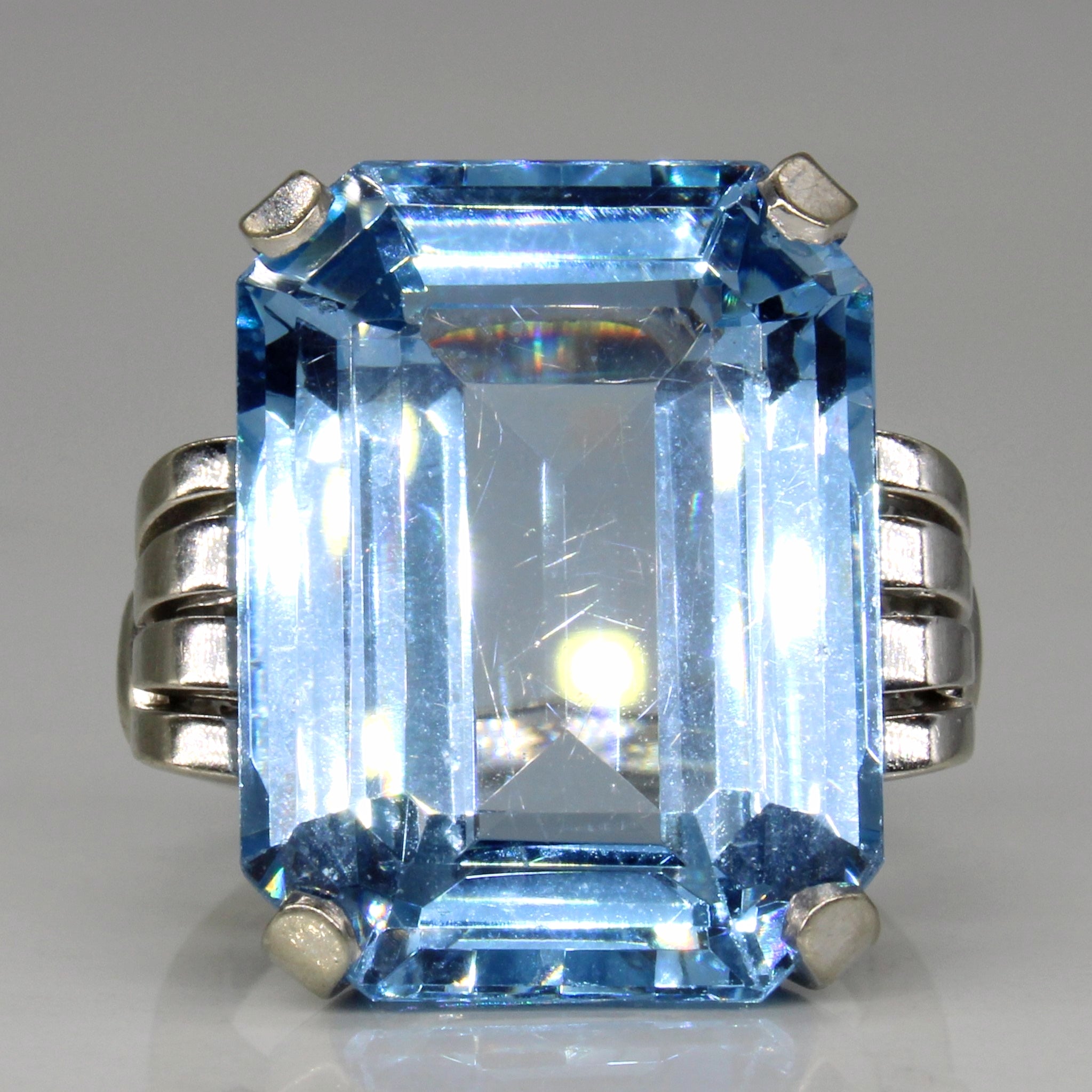 Synthetic Spinel Cocktail Ring | 24.50ct | SZ 6 |