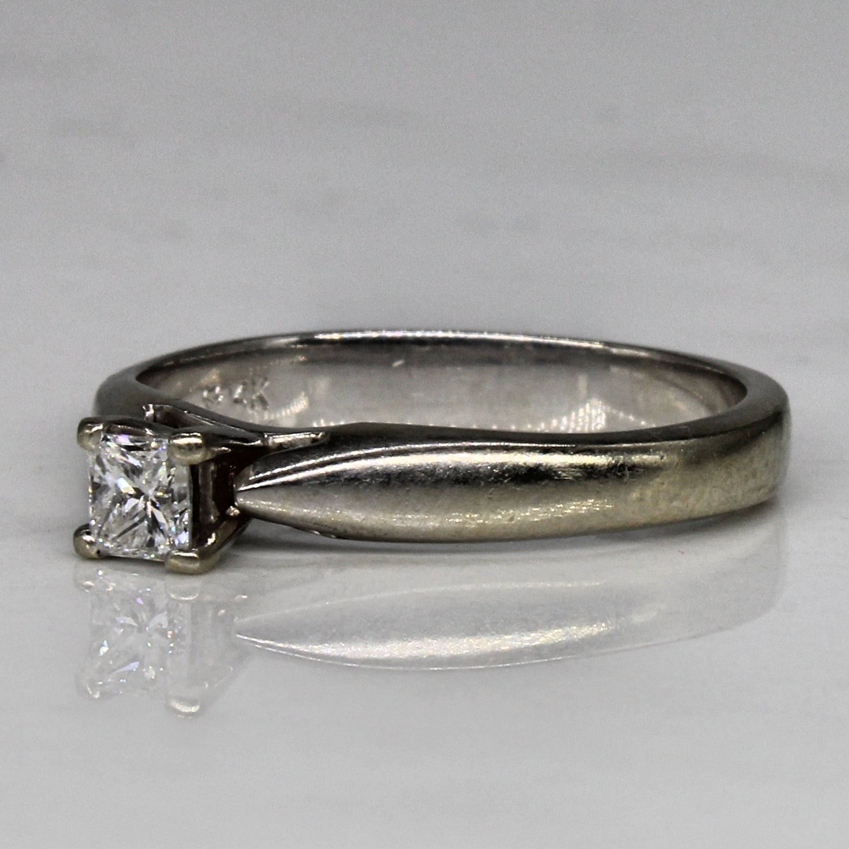 Princess Cut Diamond Engagement Ring | 0.22ct | SZ 6.5 |