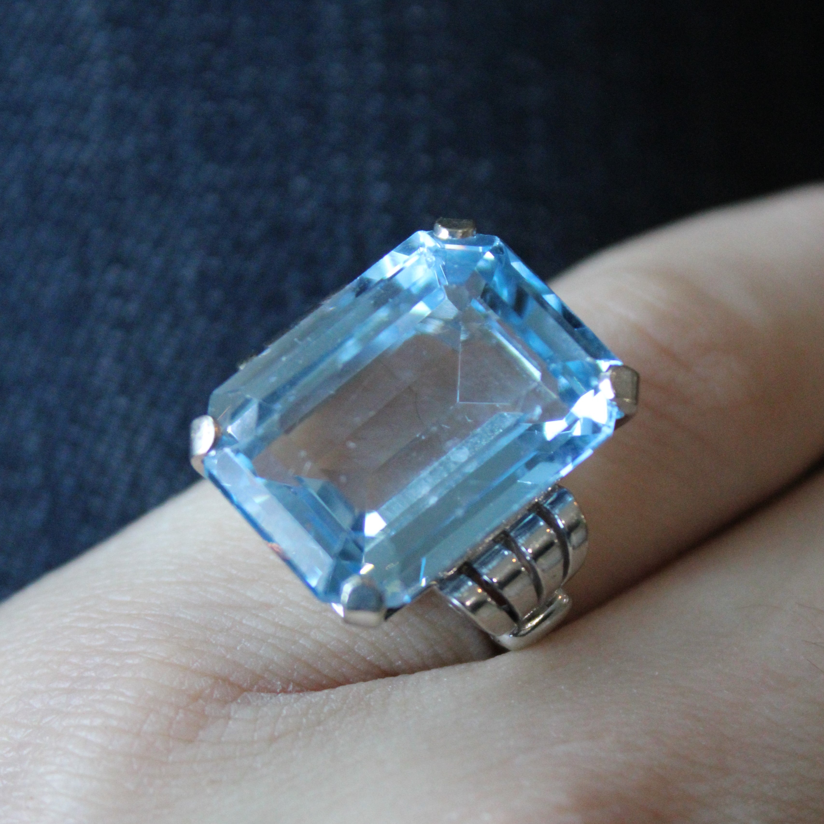Synthetic Spinel Cocktail Ring | 24.50ct | SZ 6 |
