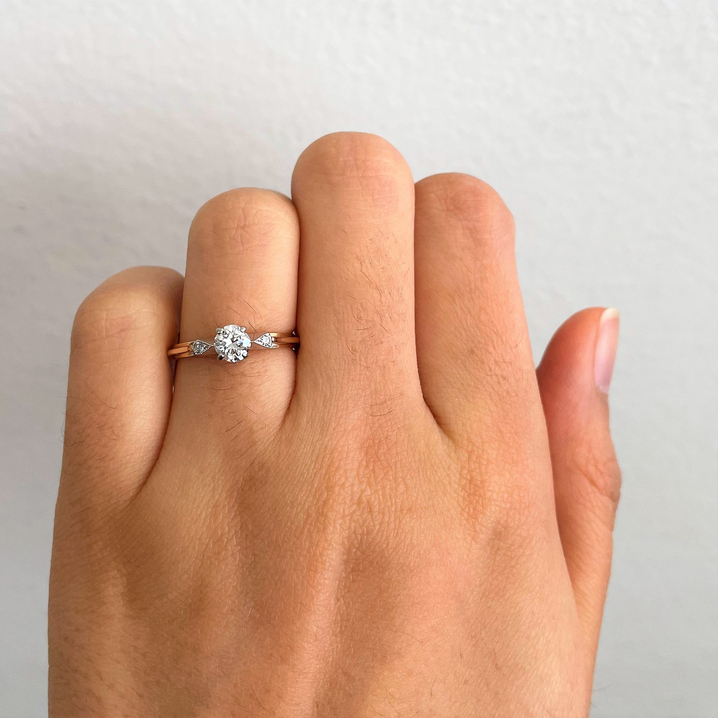 Three Stone Diamond Ring | 0.40ctw | SZ 4.75 |