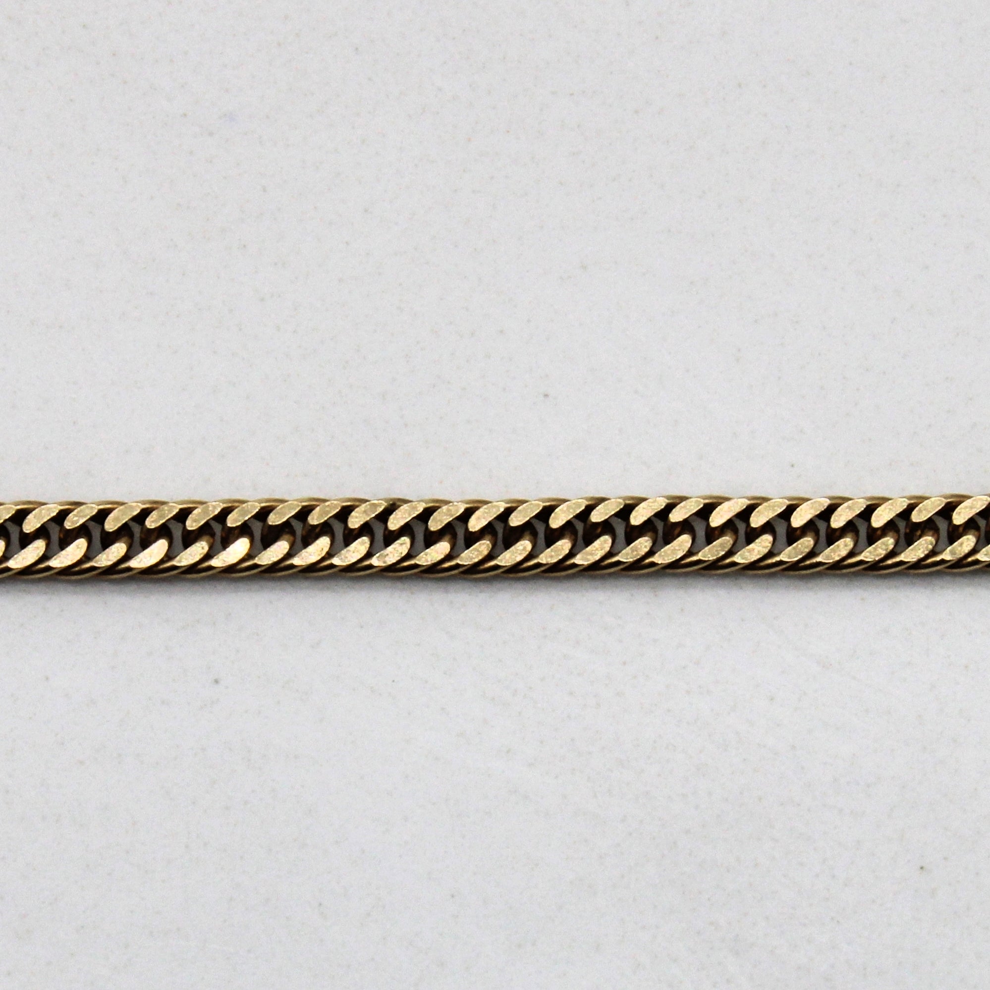10k Yellow Gold Curb Chain | 18" |