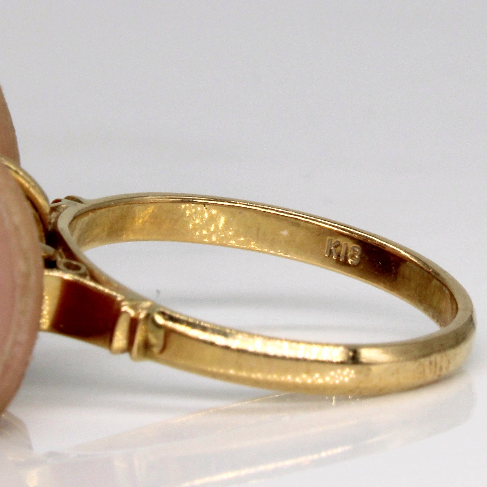 Claw Set Pearl Solitaire Ring | SZ 6.5 |
