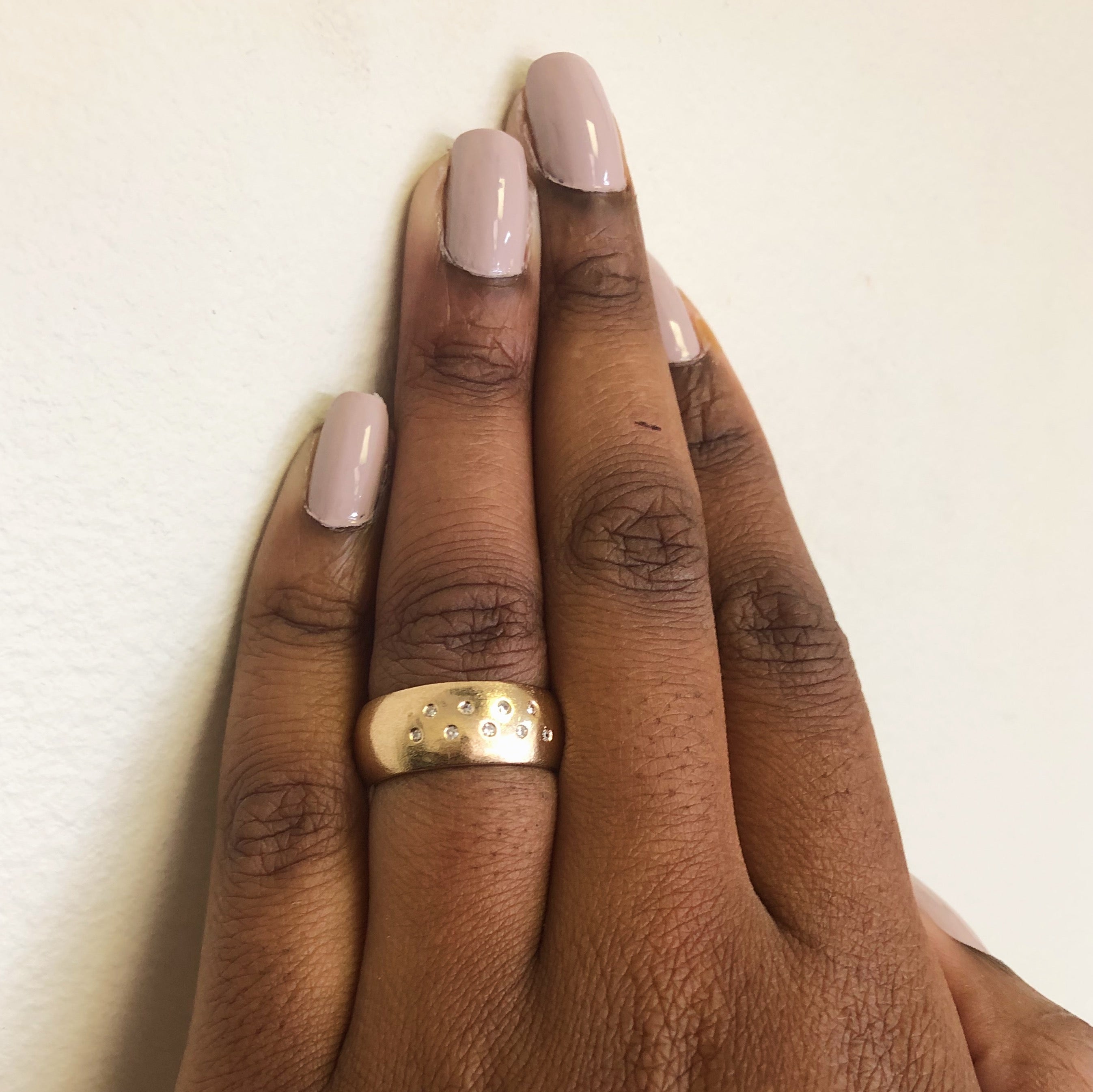 Flush Set Diamond Band | 0.09ctw | SZ 8.25 |
