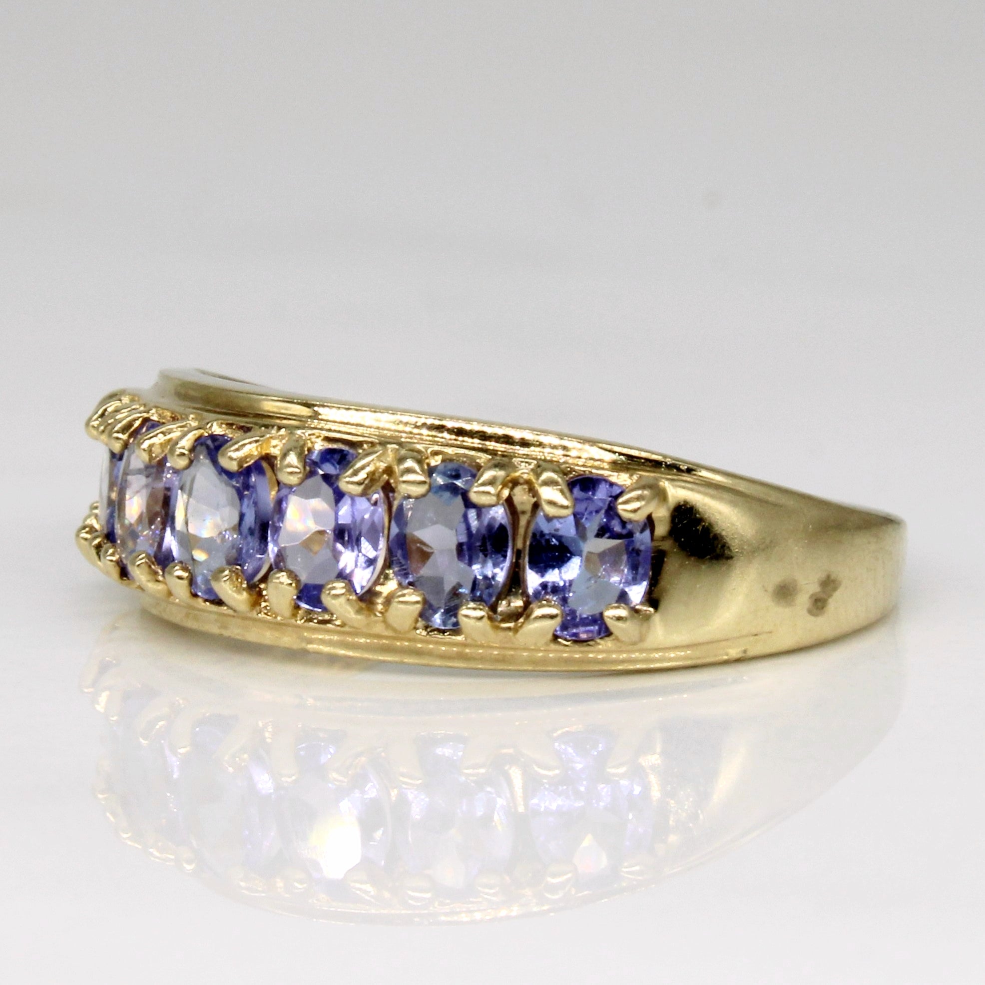 Oval Cut Tanzanite Band | 1.00cwt | SZ 7 |