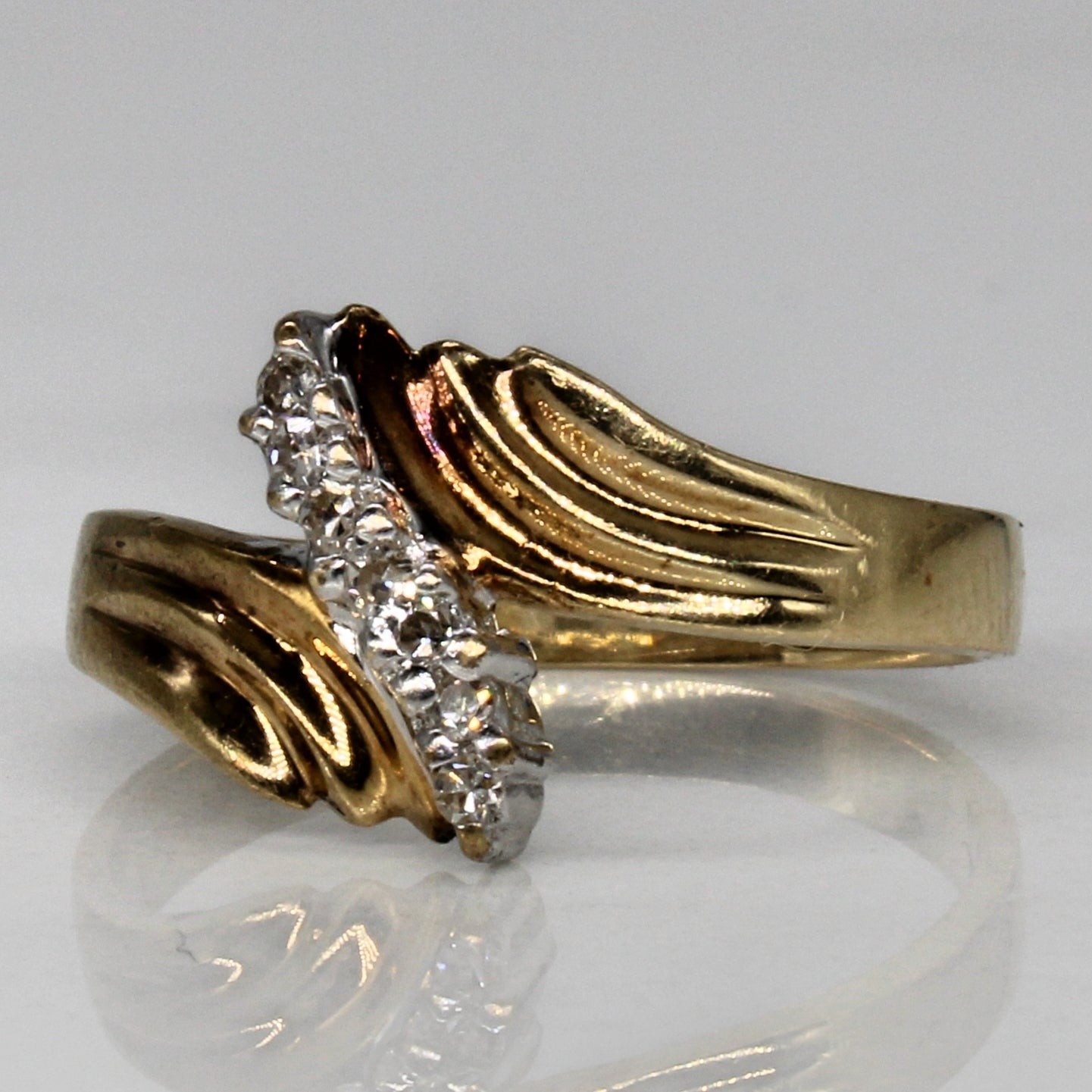 Diamond Cascade Ring | 0.09ctw | SZ 6 |