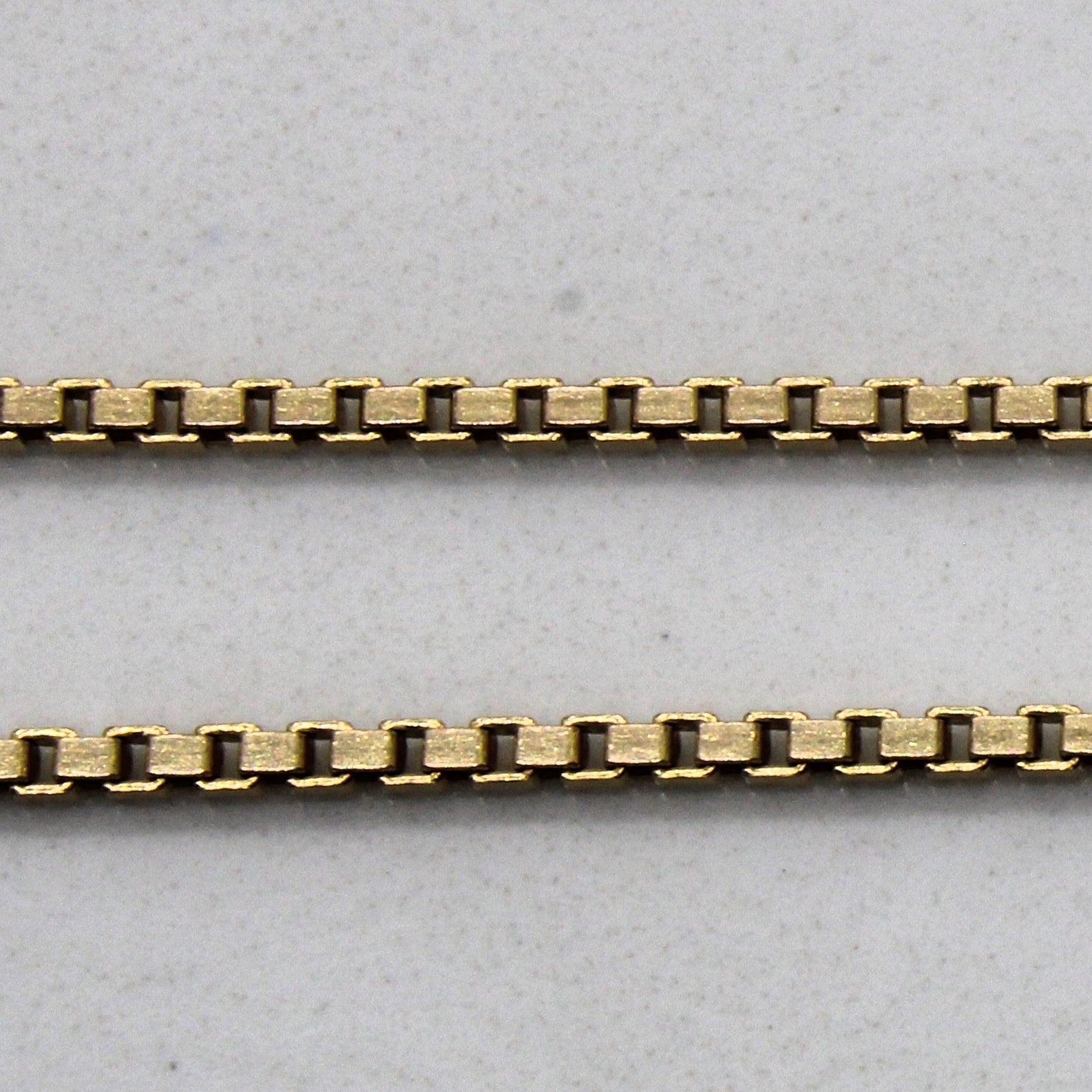 10k Yellow Gold Box Chain | 16" |