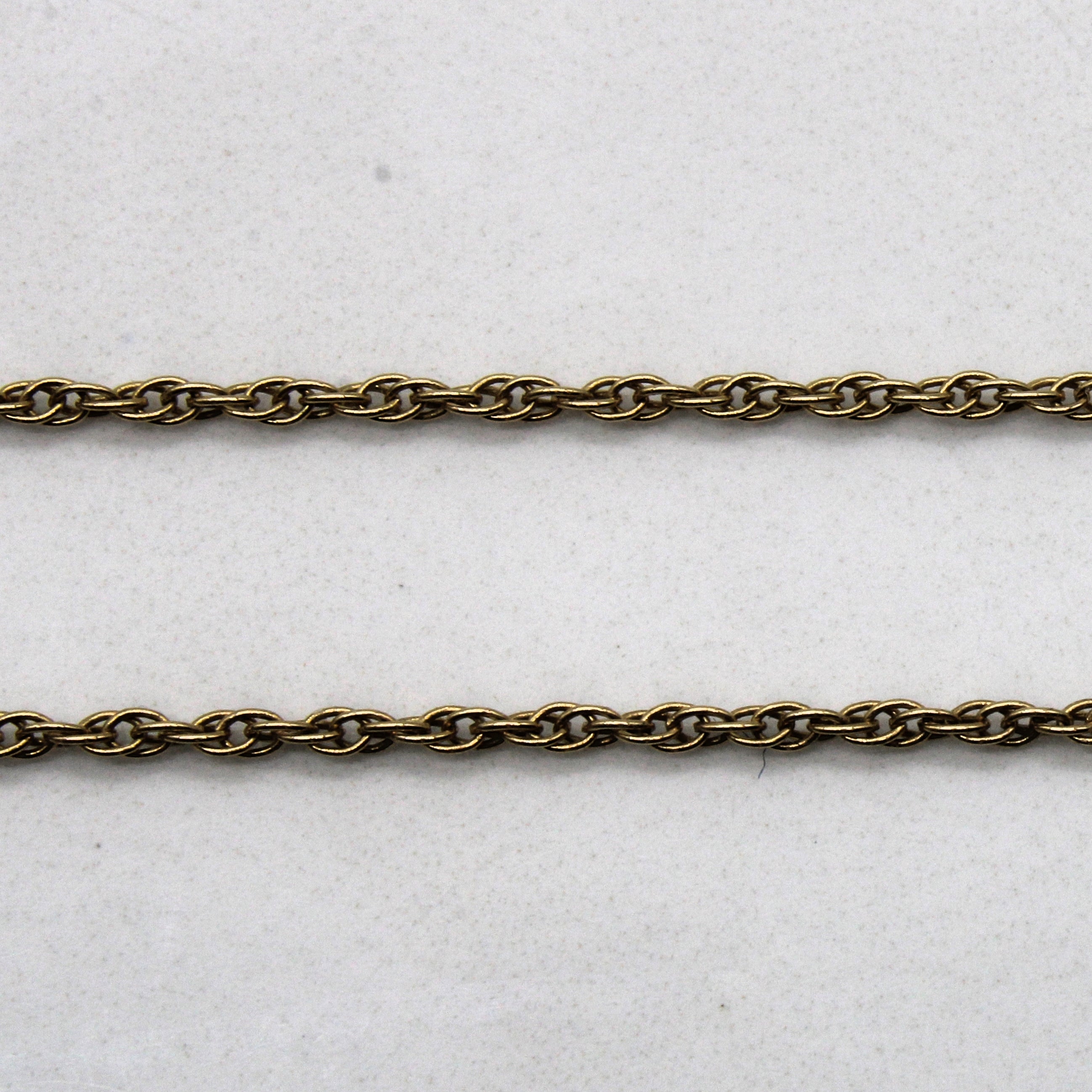 14k Yellow Gold Rope Chain | 19" |