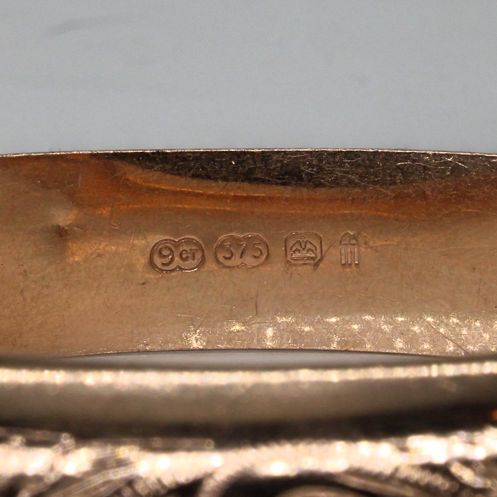 Ornate Rose Gold Cuff Bracelet | 8" |