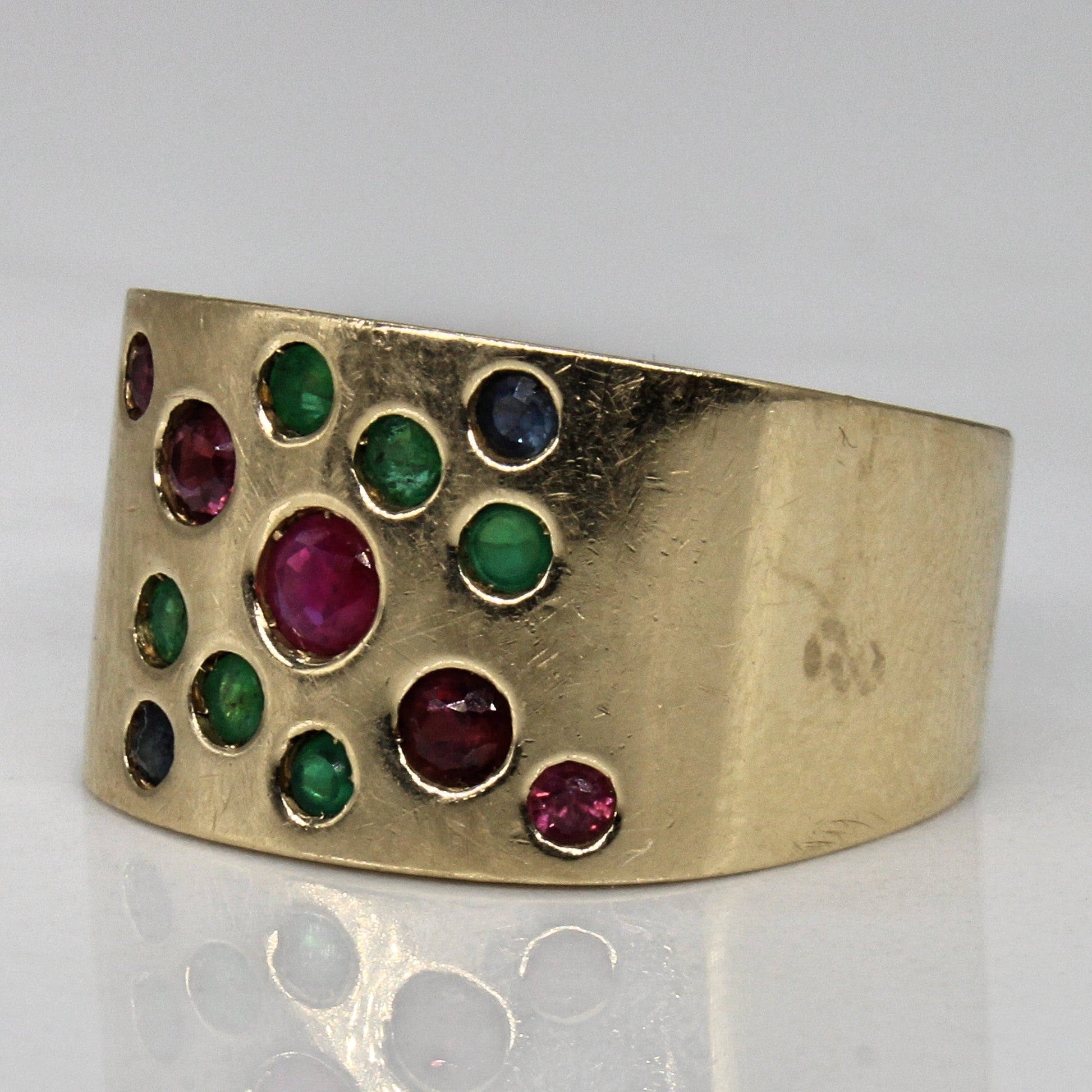Multi Gem Ring | 0.61ctw | SZ 6 |