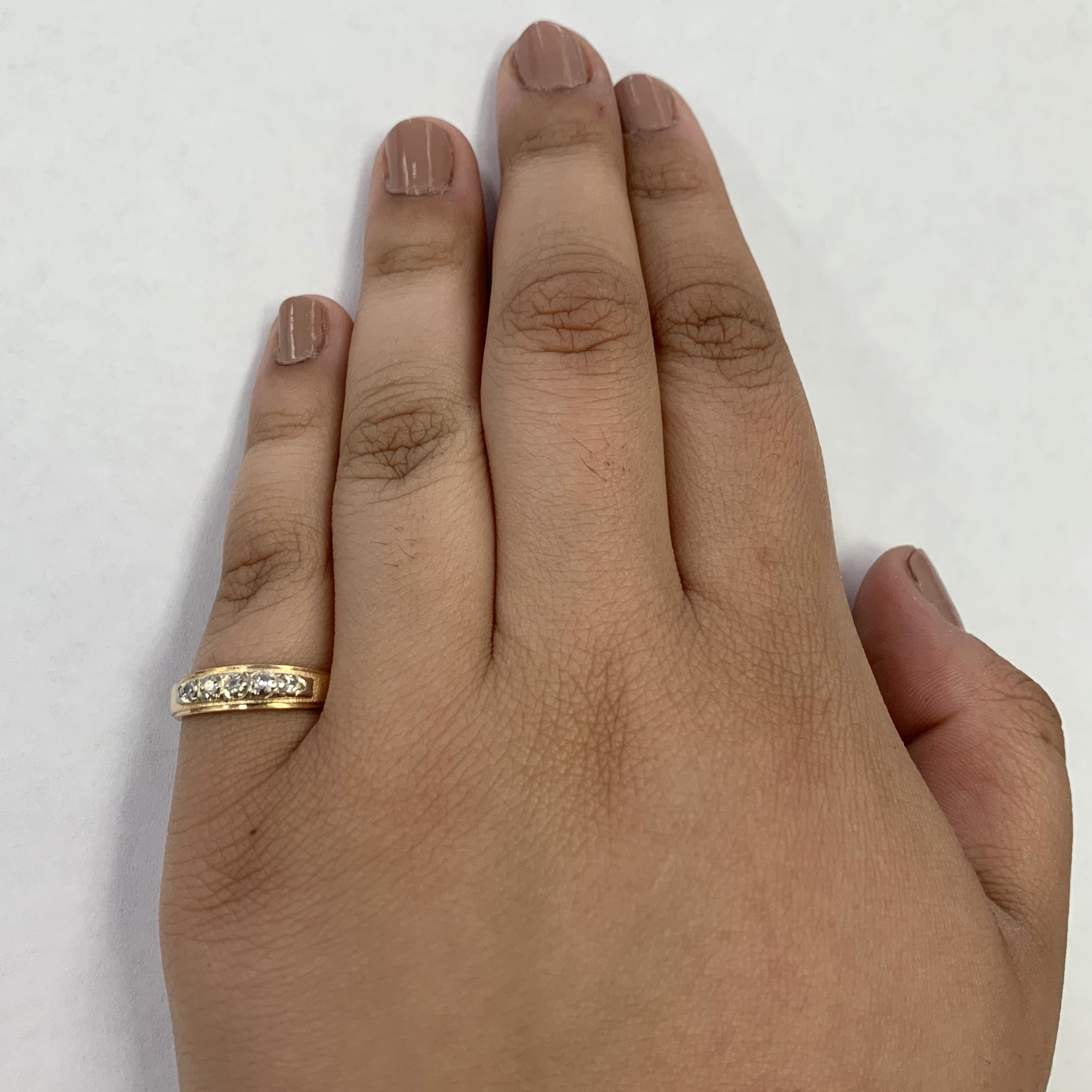 Five Stone Diamond Ring | 0.10ctw | SZ 7.75 |