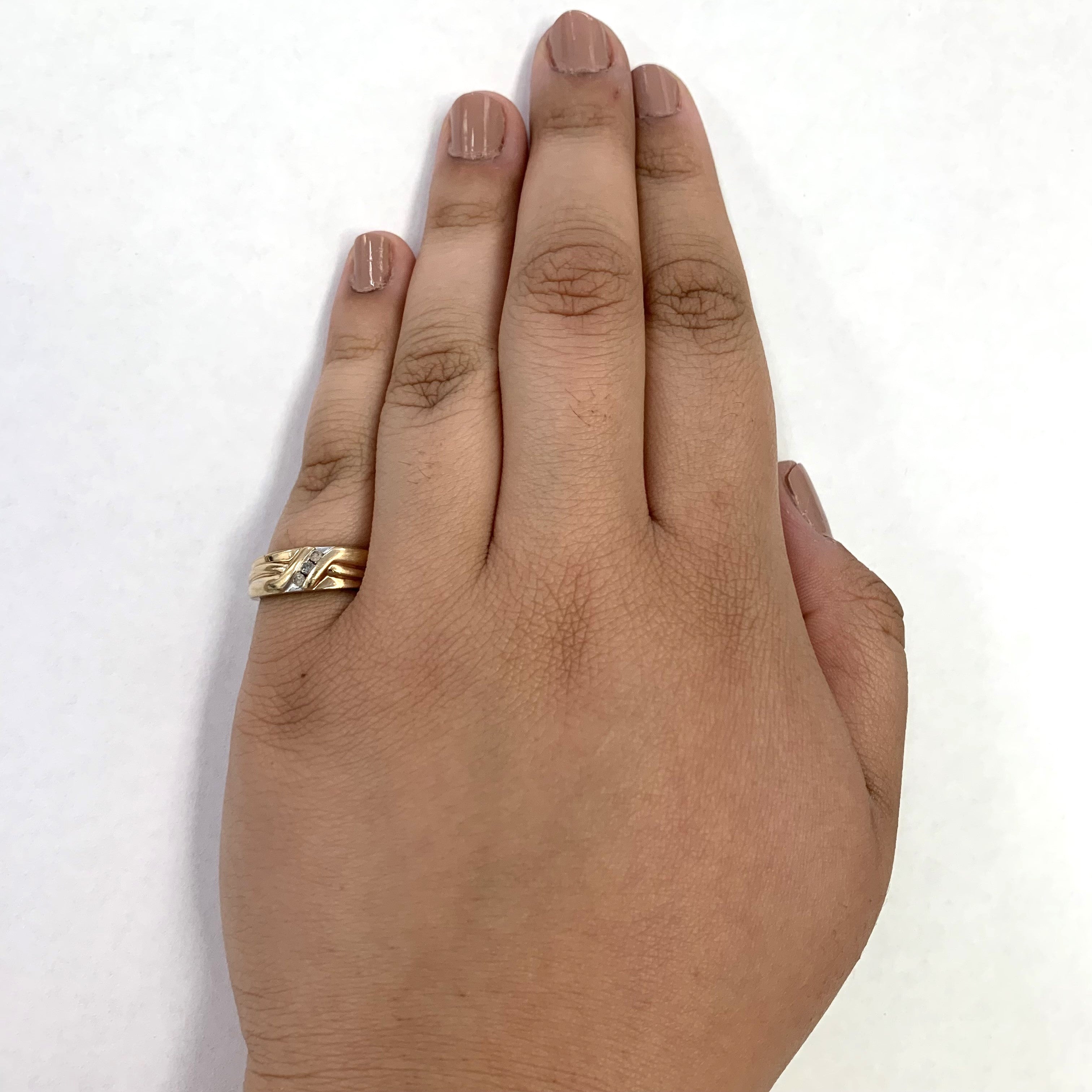 Channel Set Diamond Ring | 0.07ctw | SZ 7.5 |