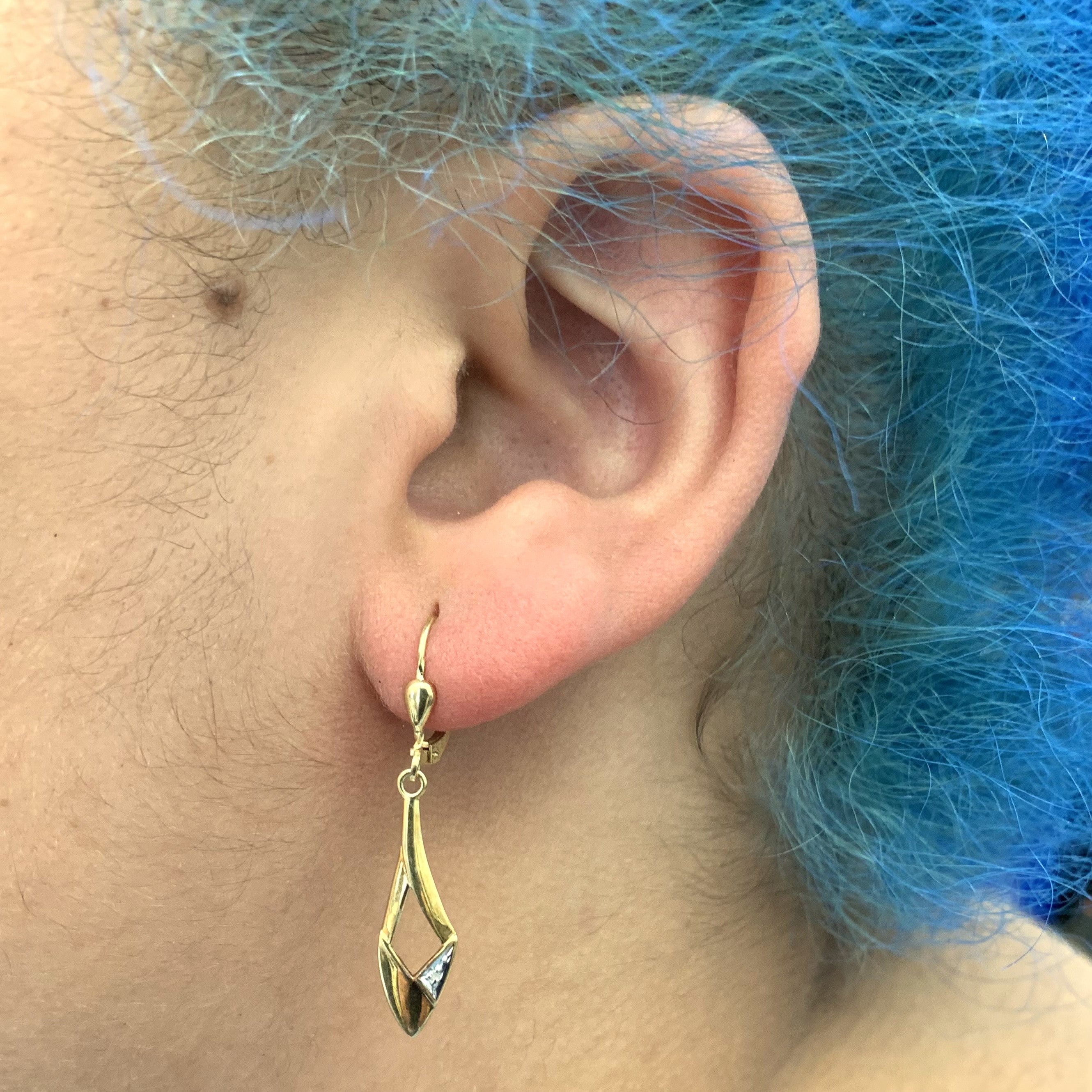 Diamond Drop Earrings | 0.01ctw |