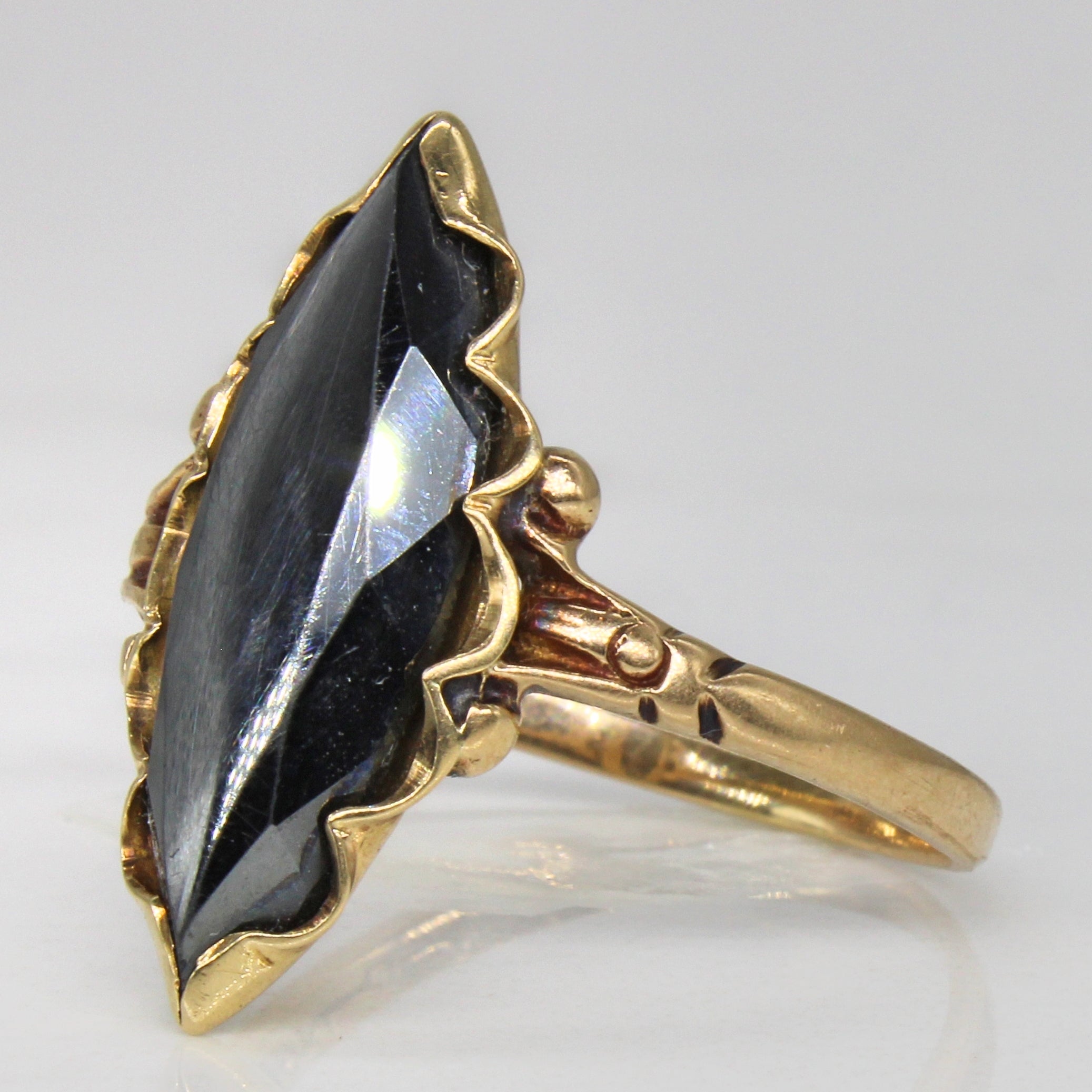 Hematite Cocktail Ring | 5.50ct | SZ 9 |