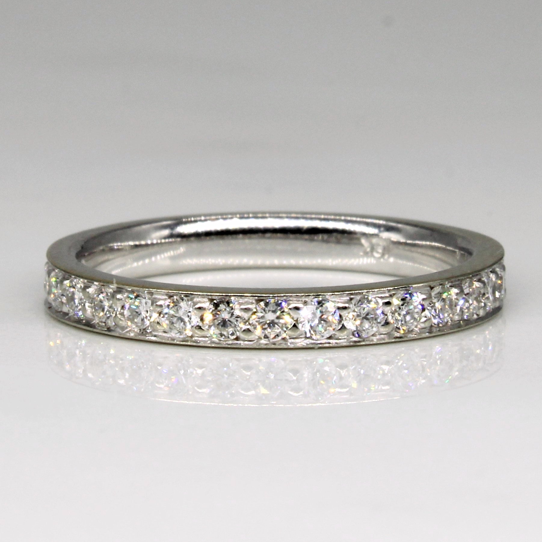 Diamond Semi Eternity Band | 0.38ctw | SZ 6.5 |