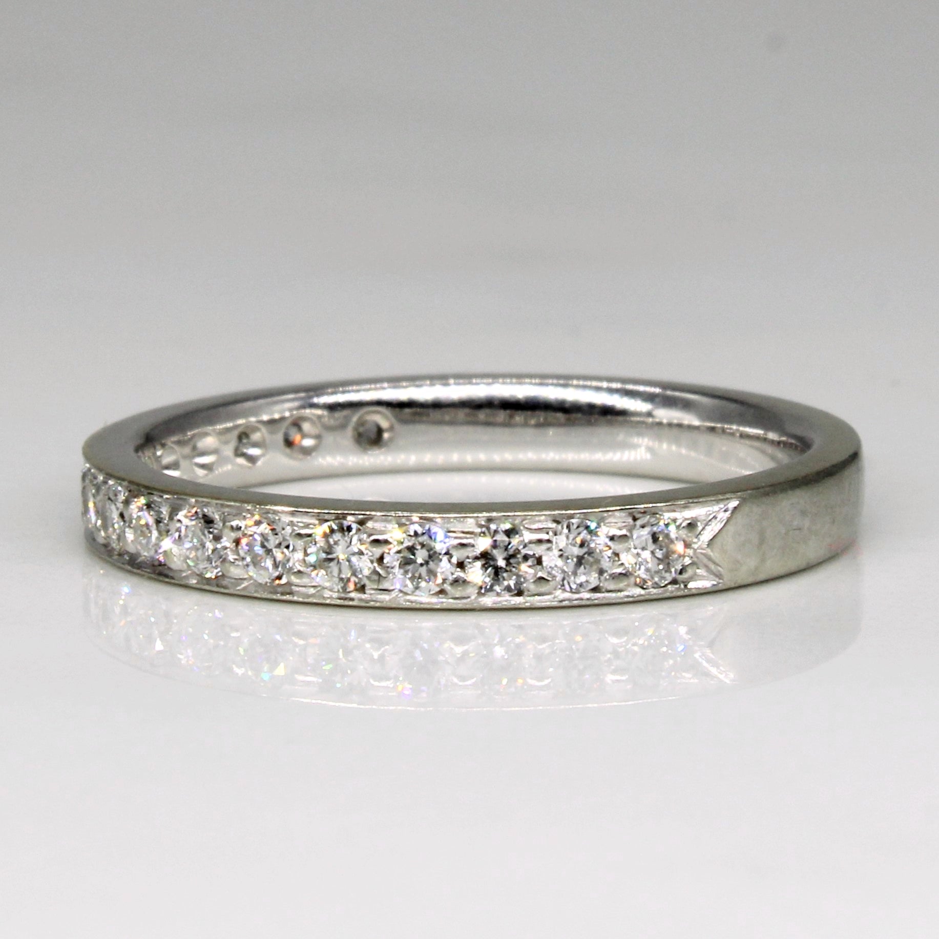 Diamond Semi Eternity Band | 0.38ctw | SZ 6.5 |