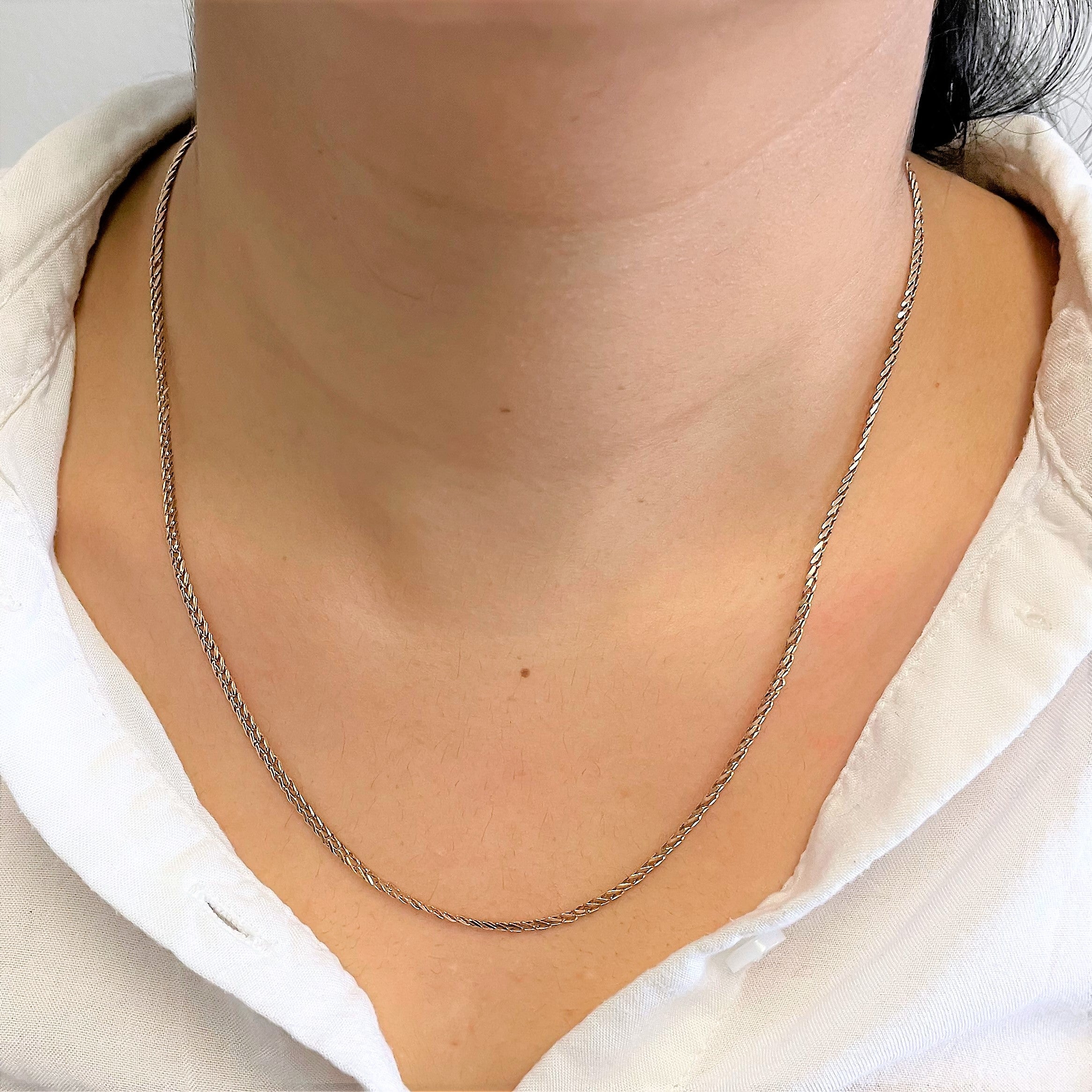 18k Yellow Gold Parallel Chain | 20" |