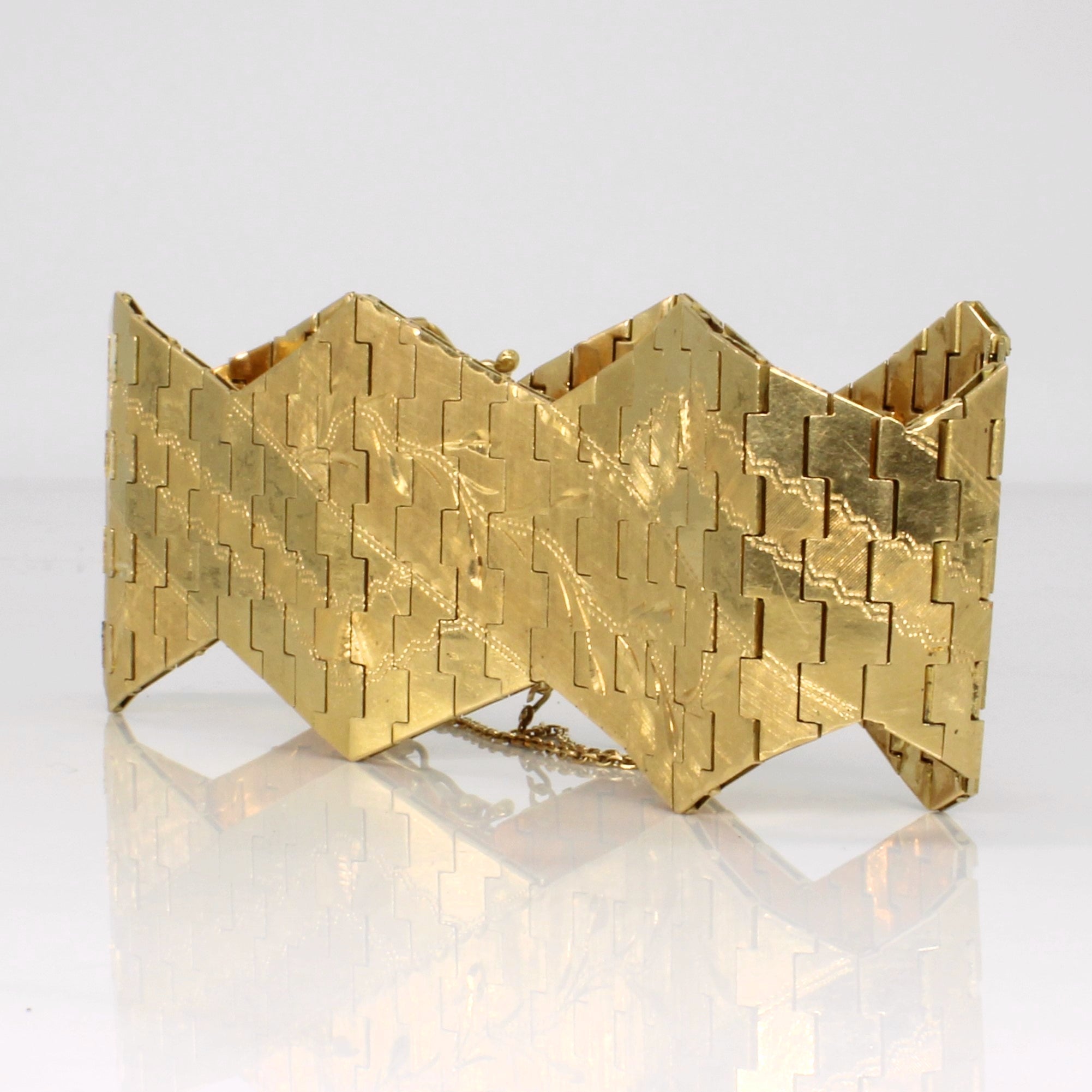 Interlocking Hexagonal Bracelet | 8" |