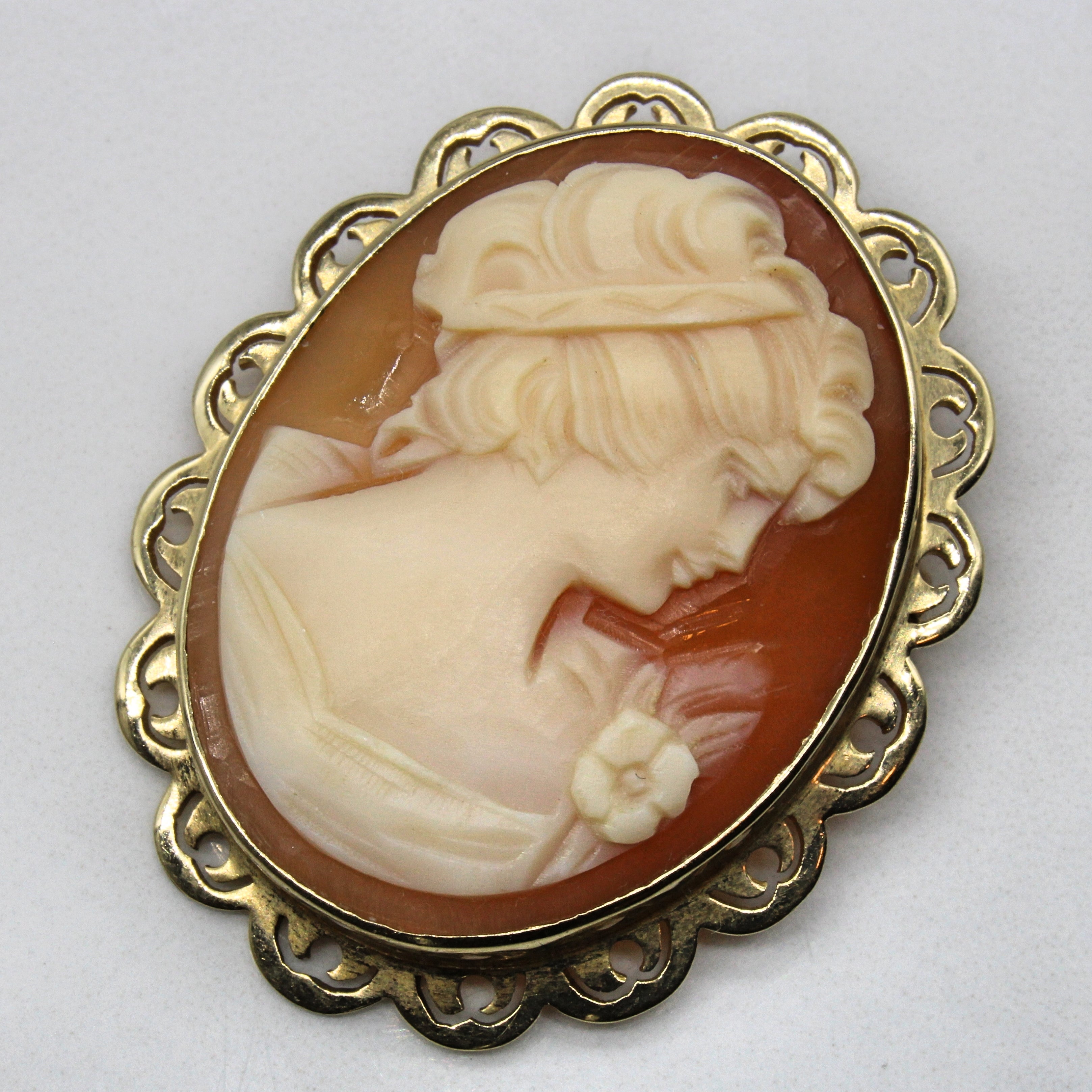 Agate Cameo Brooch | 9.75ct |