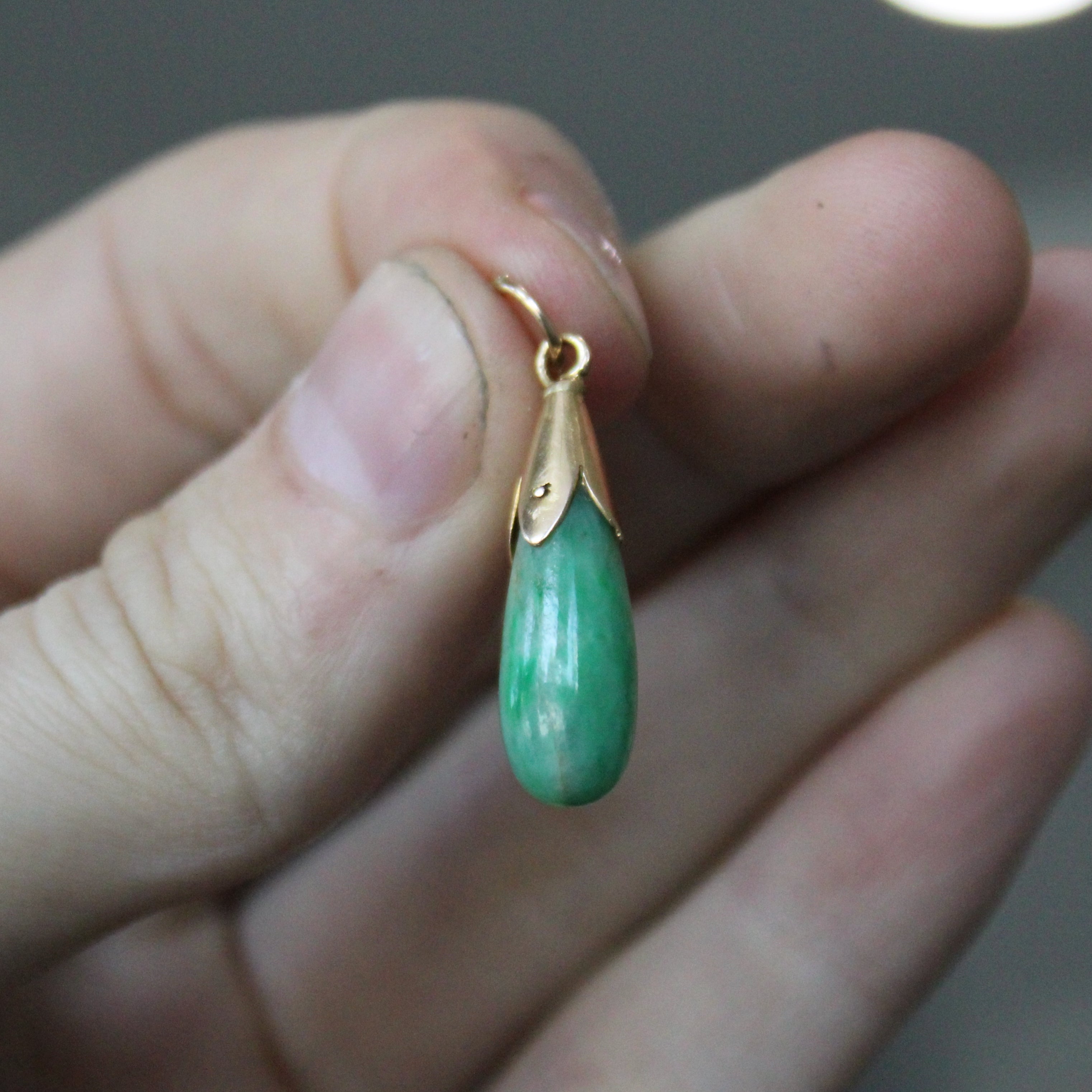 Jadeite Drop Pendant | 4.70ct |