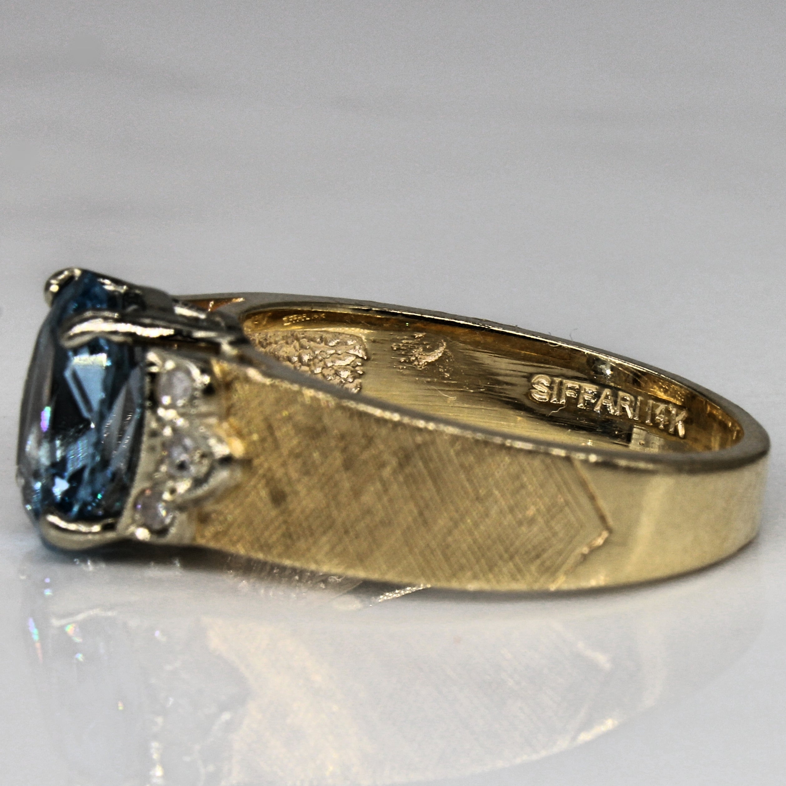 Synthetic Spinel & Diamond Cocktail Ring | 1.65ct, 0.06ctw | SZ 6.5 |