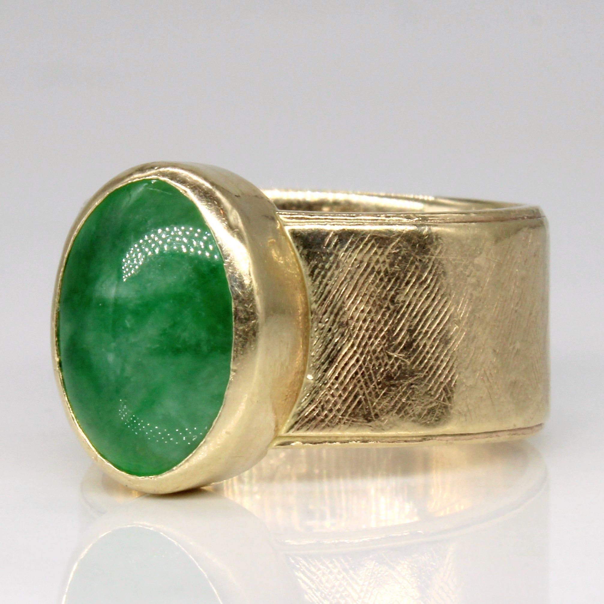 Jadeite Cocktail Ring | 2.70ct | SZ 8.25 |