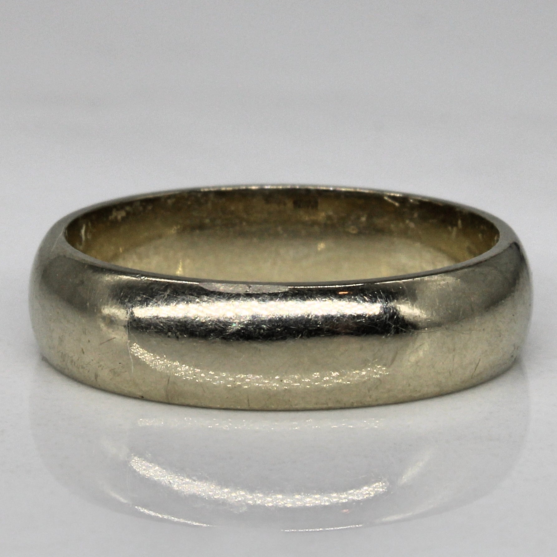 Orange Blossom' White Gold Band | SZ 6.75 |