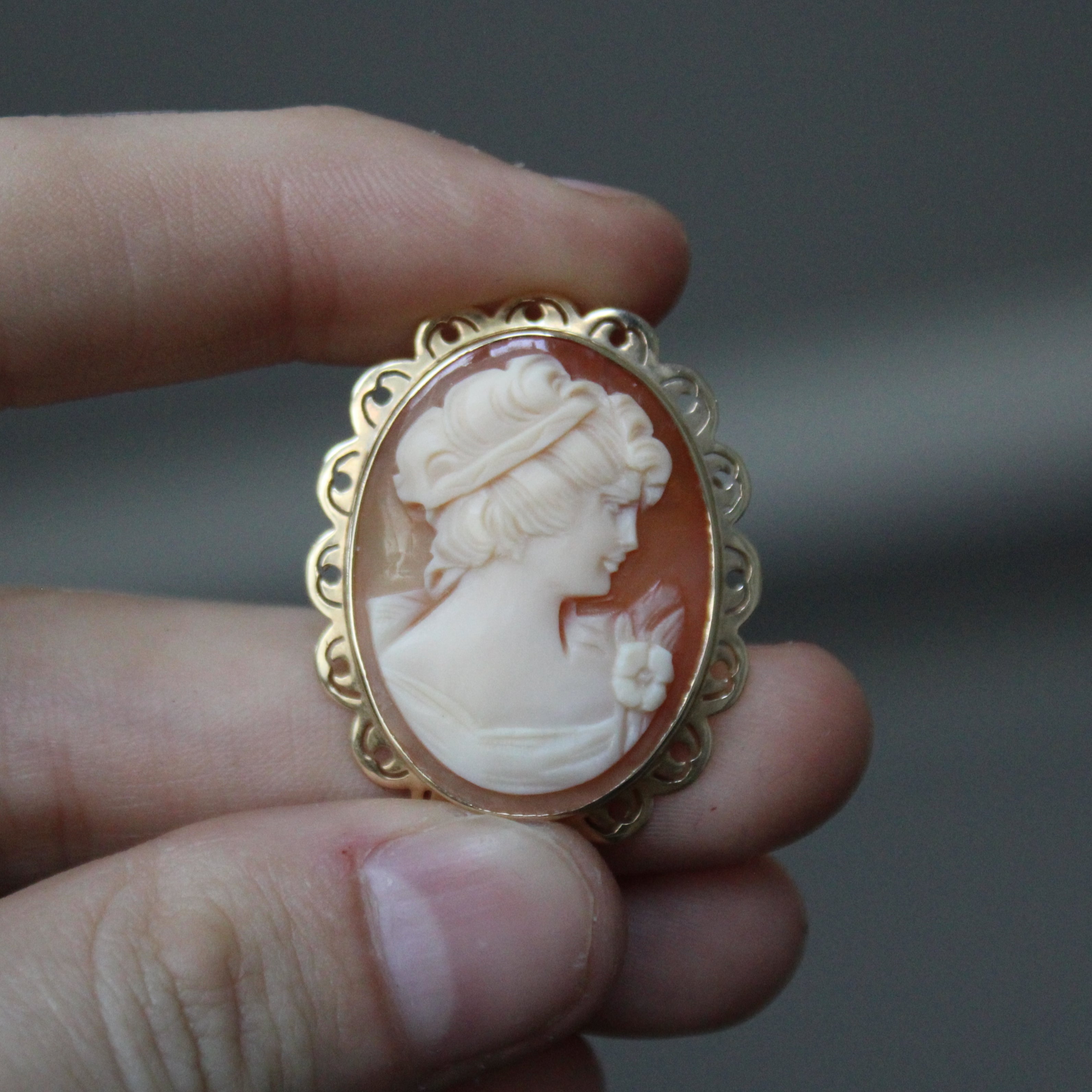 Agate Cameo Brooch | 9.75ct |